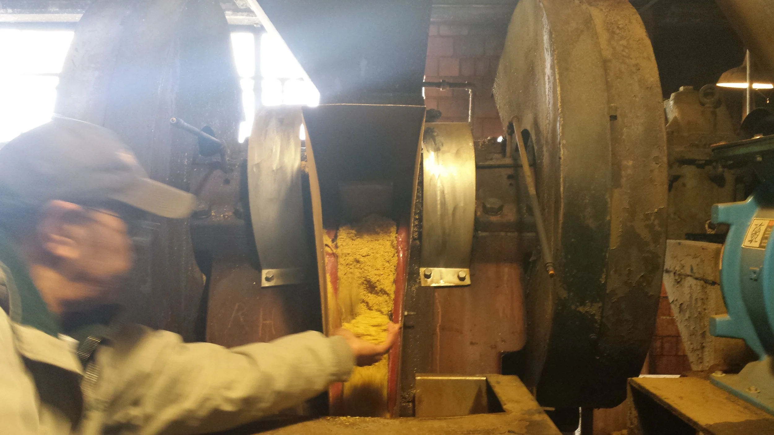 Squeeze the mash