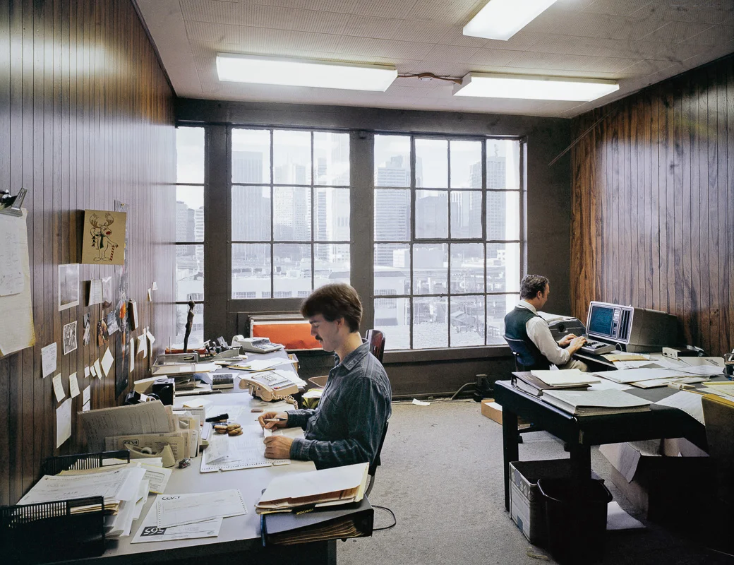  Color Trend, 2nd at Harrison Street, 1986 