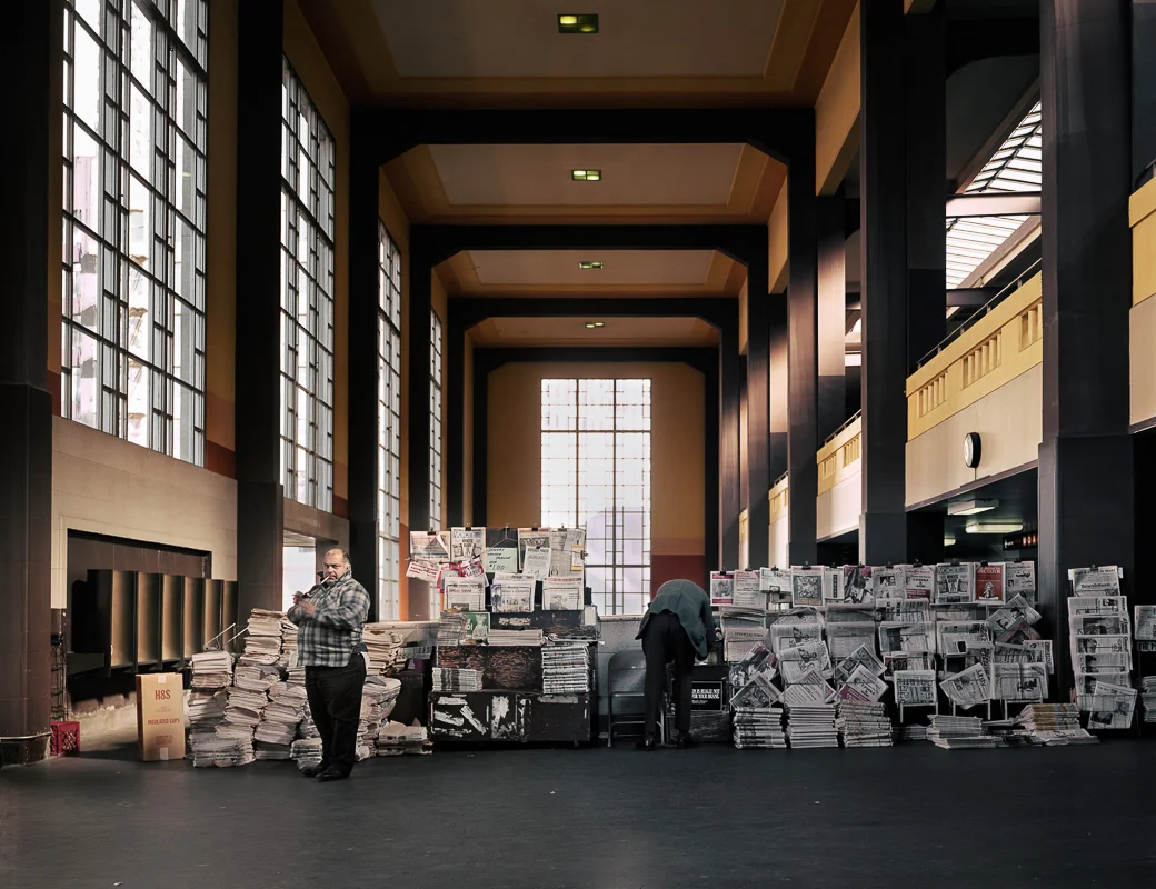 Transbay Terminal Newsstand, 1982