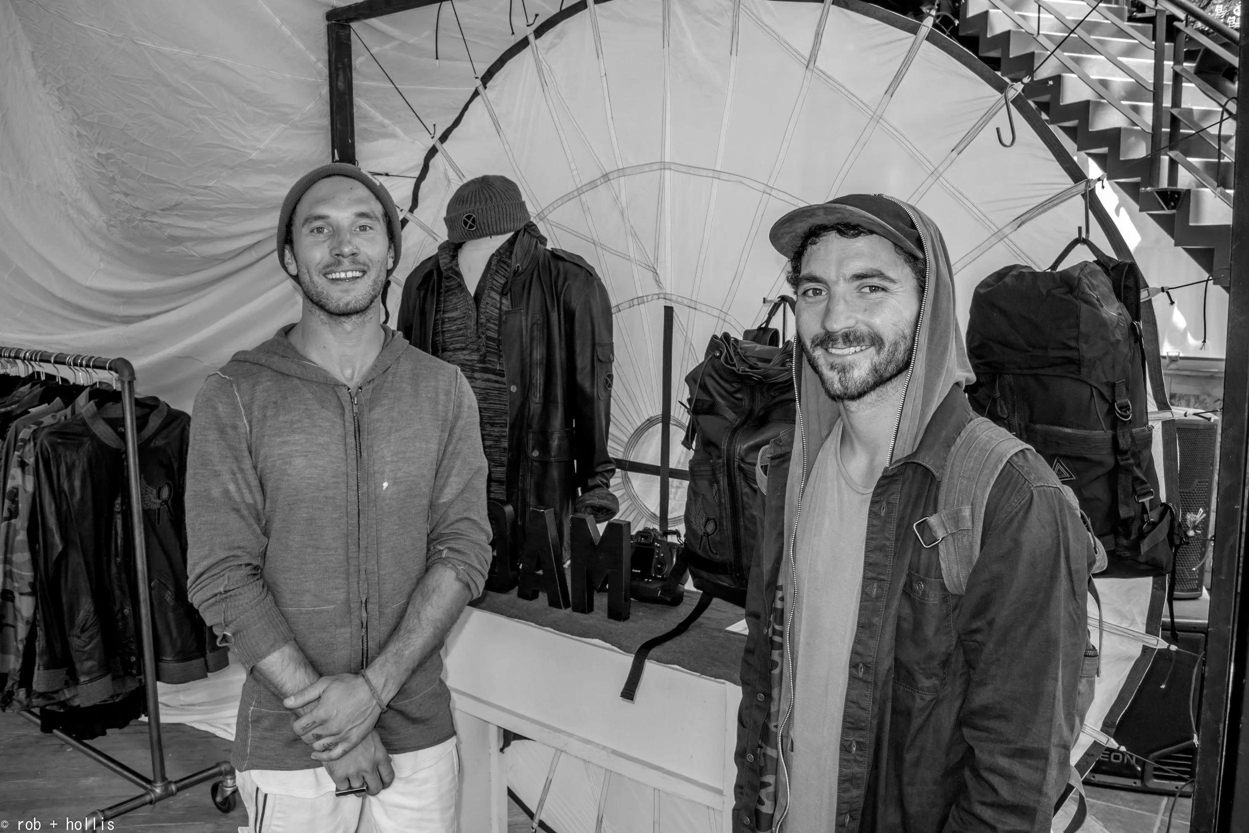 Sam and Mike, the founders of BLK MKT and ROAM