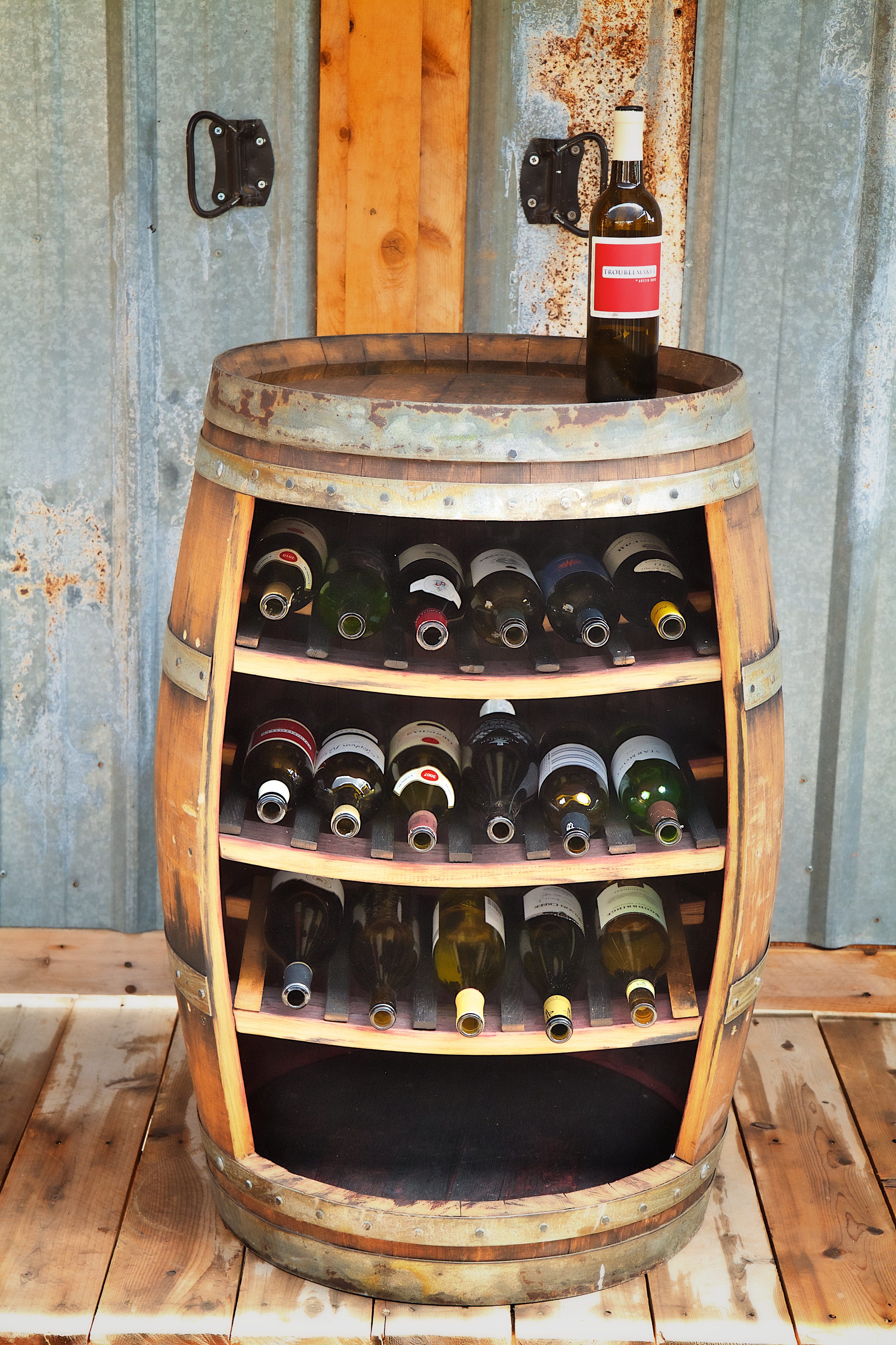 Whole lotta wine rack — King Barrel