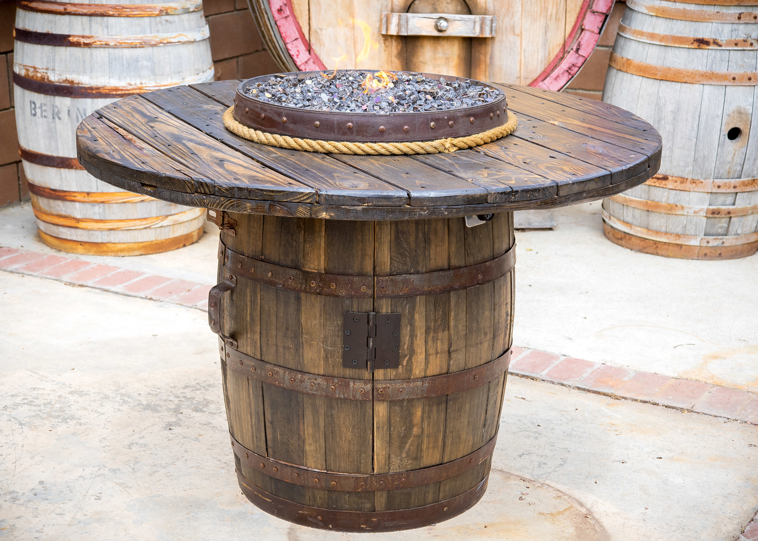 Fuego Fire Pit King Barrel, Fuego Fire Pit