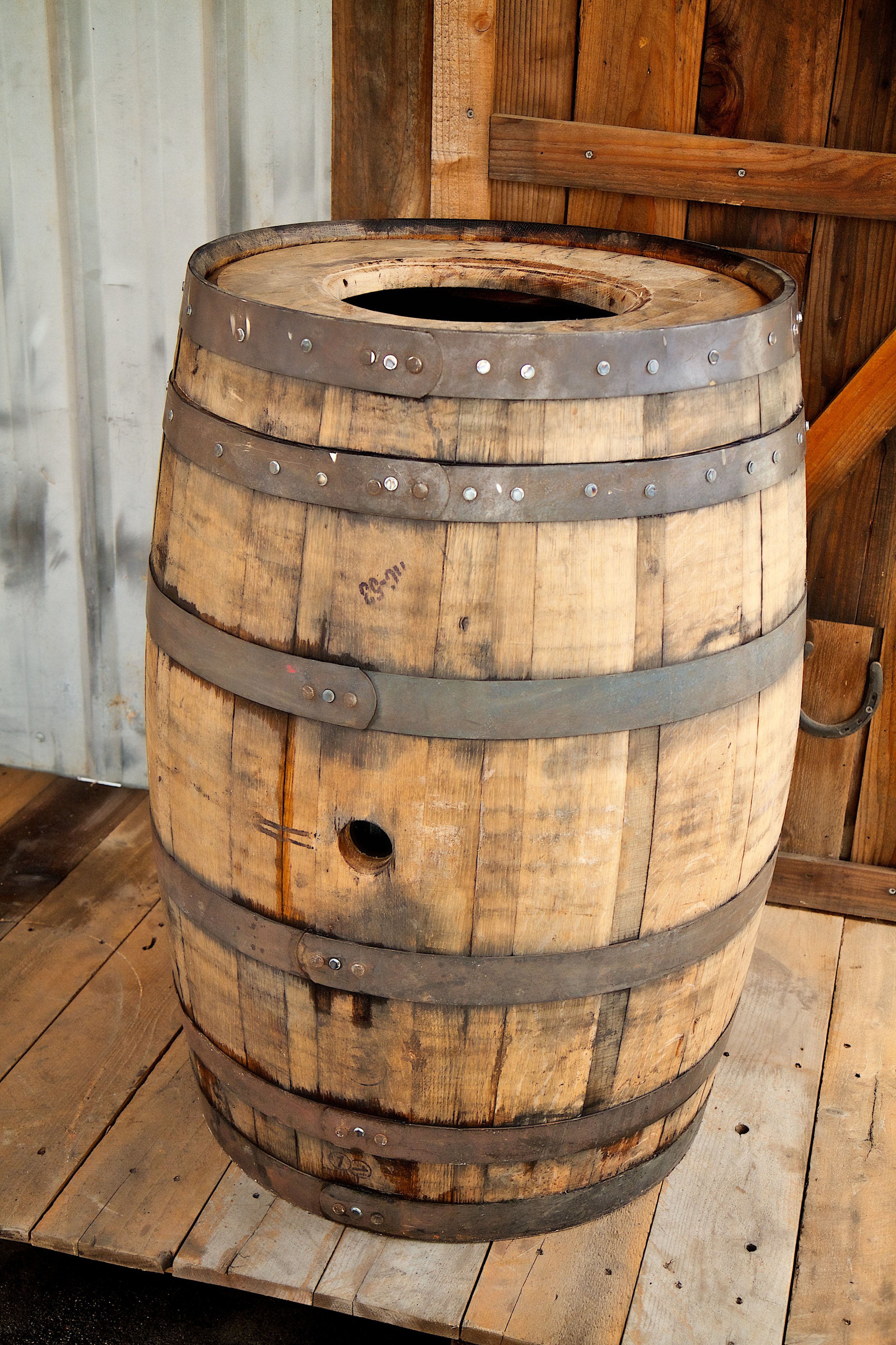 Barrel Trash can — King Barrel