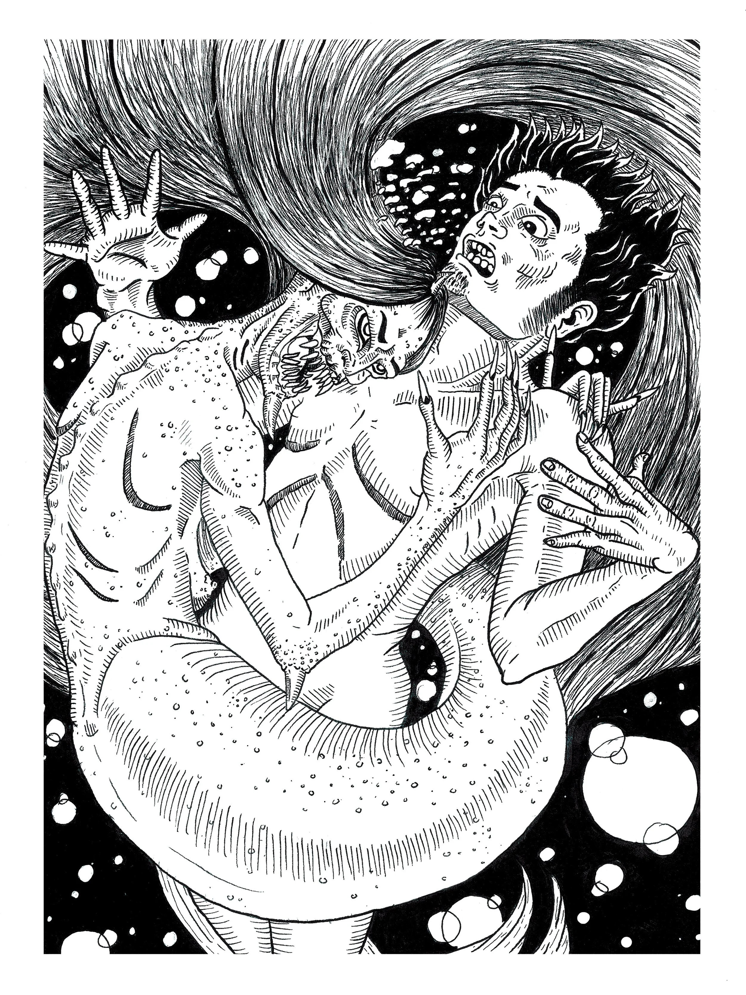 9x12 Print - Siren