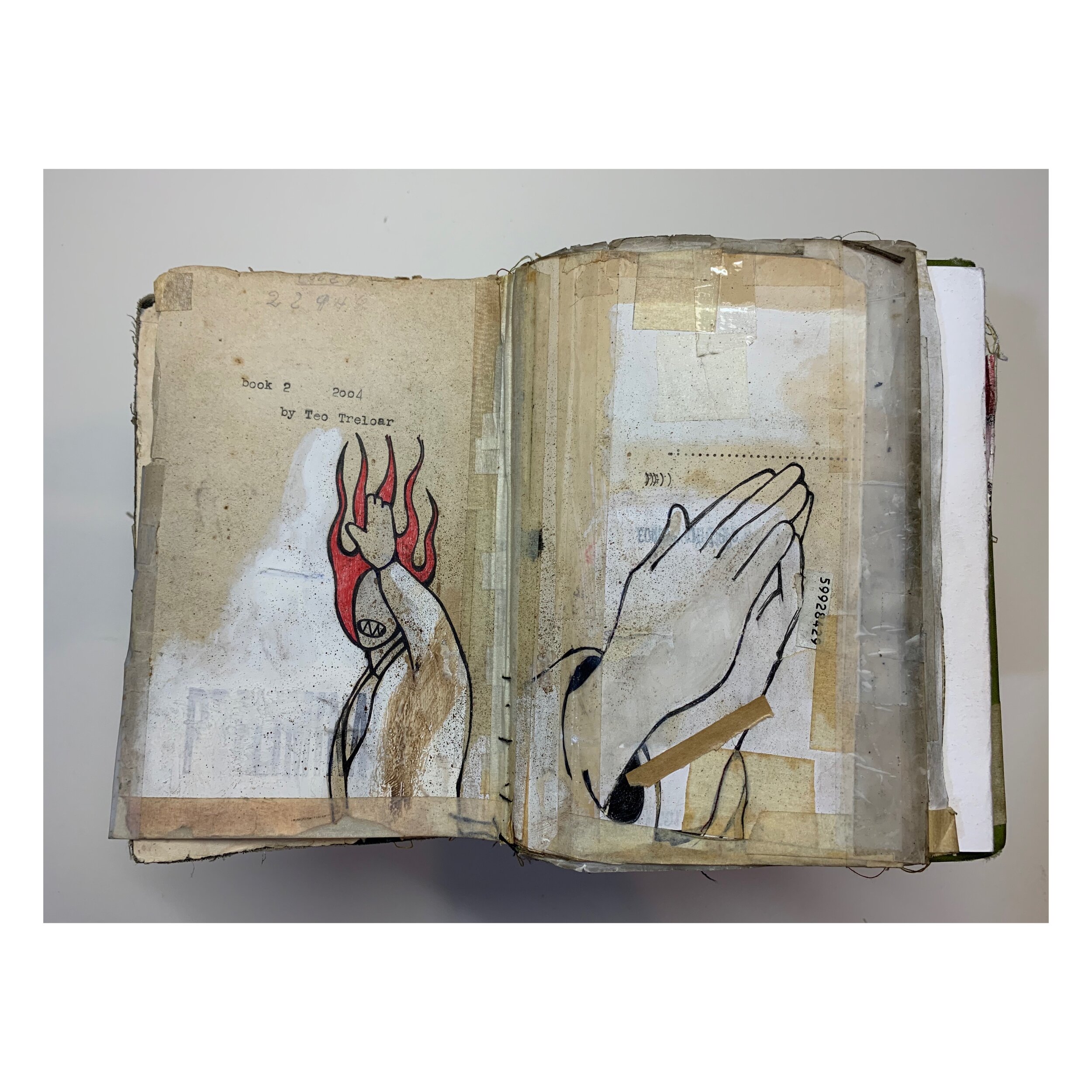 Art Journal, 2001 - 2020, mixed media.