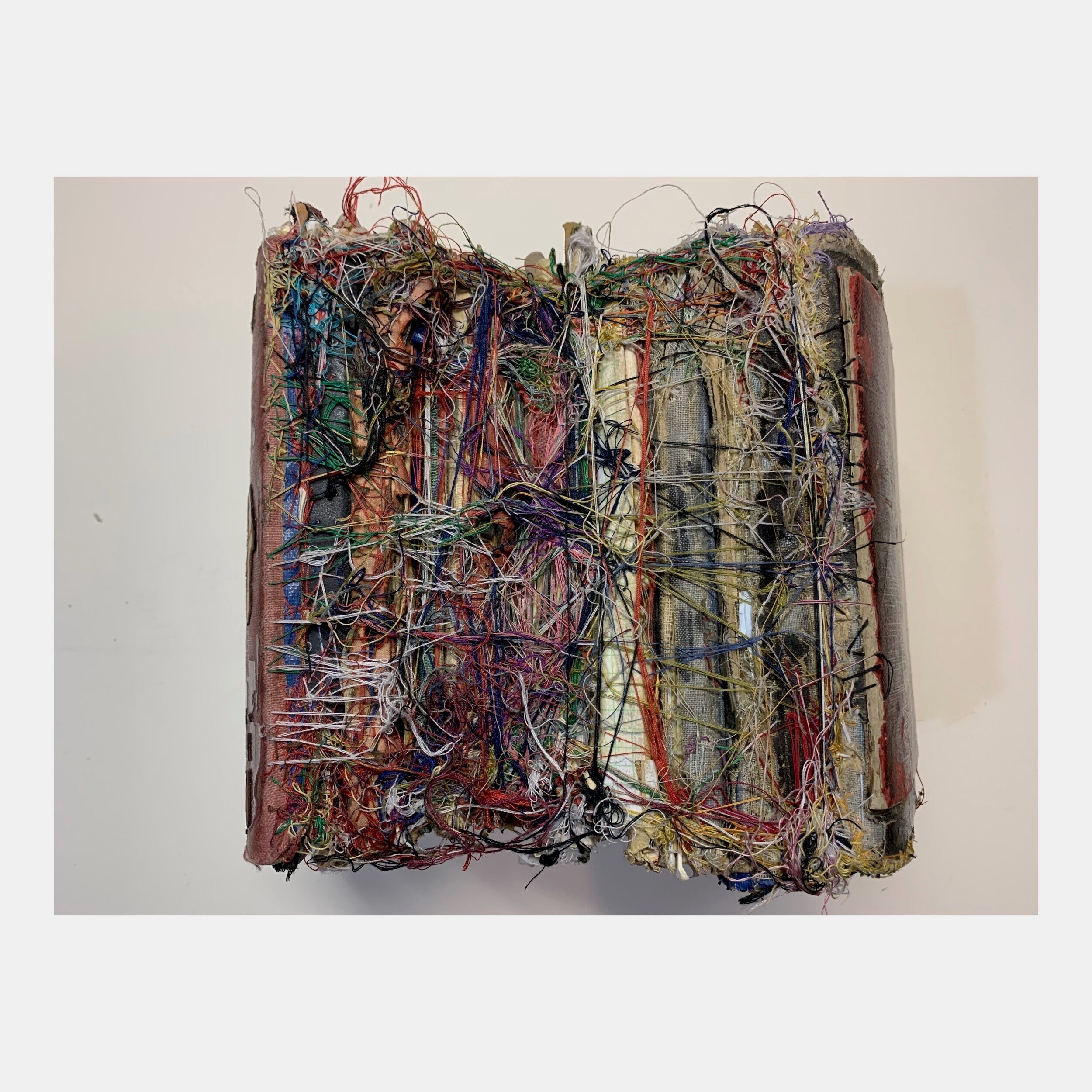 Art Journal, Spine, 2004 - 2020, mixed media.