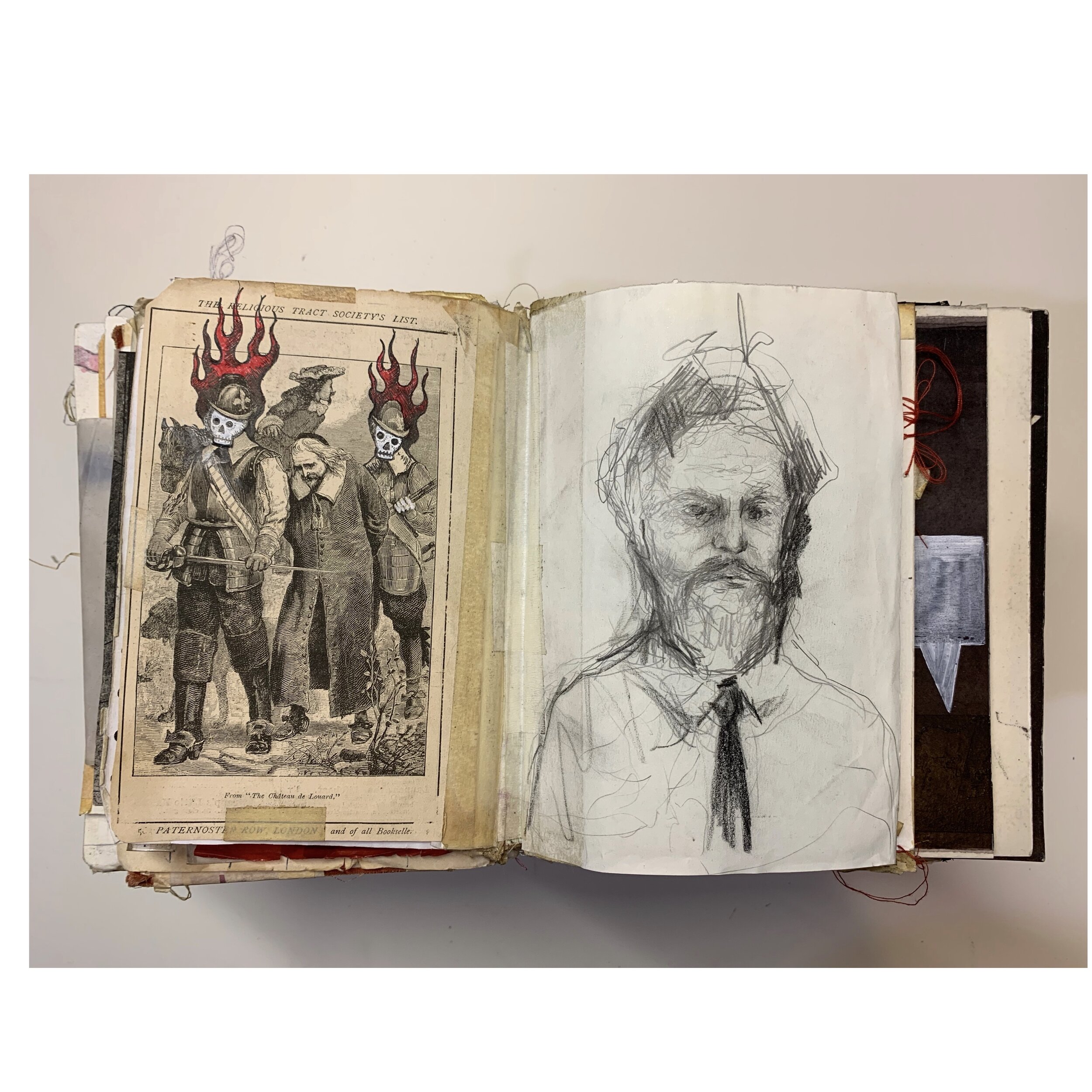 Art Journal, 2001 - 2020, mixed media.