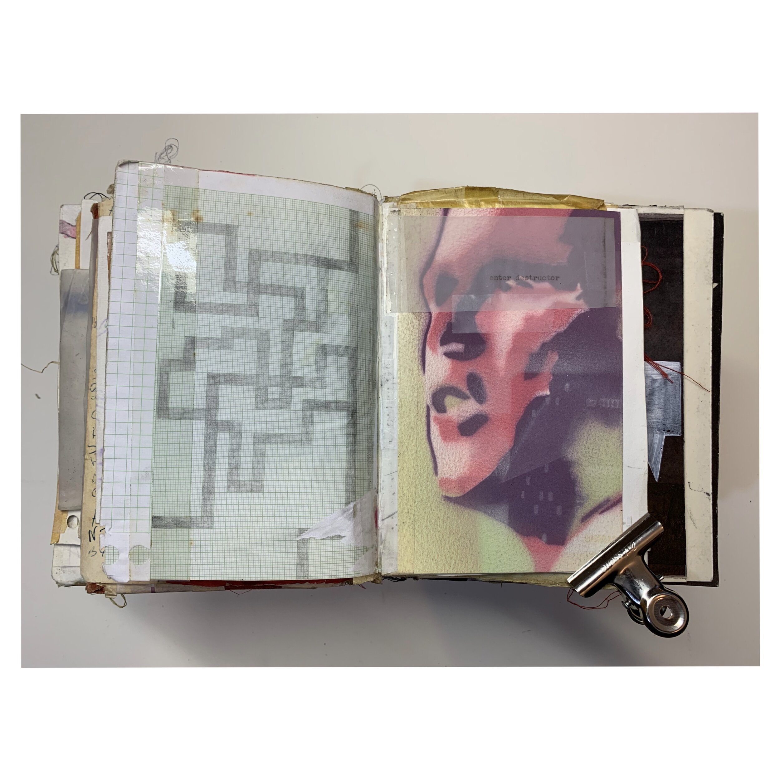 Art Journal, 2001 - 2020, mixed media.
