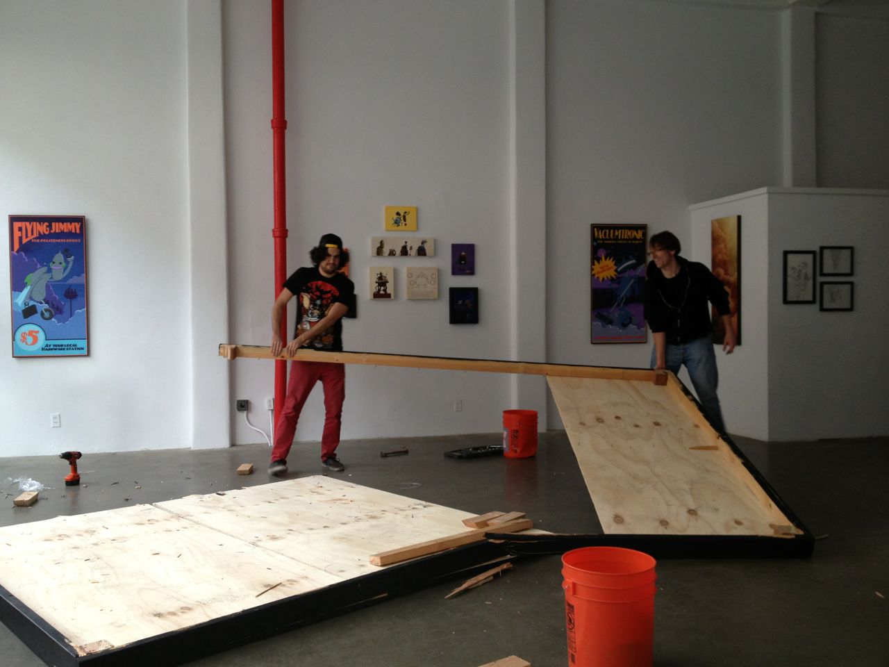 Tearing down the show