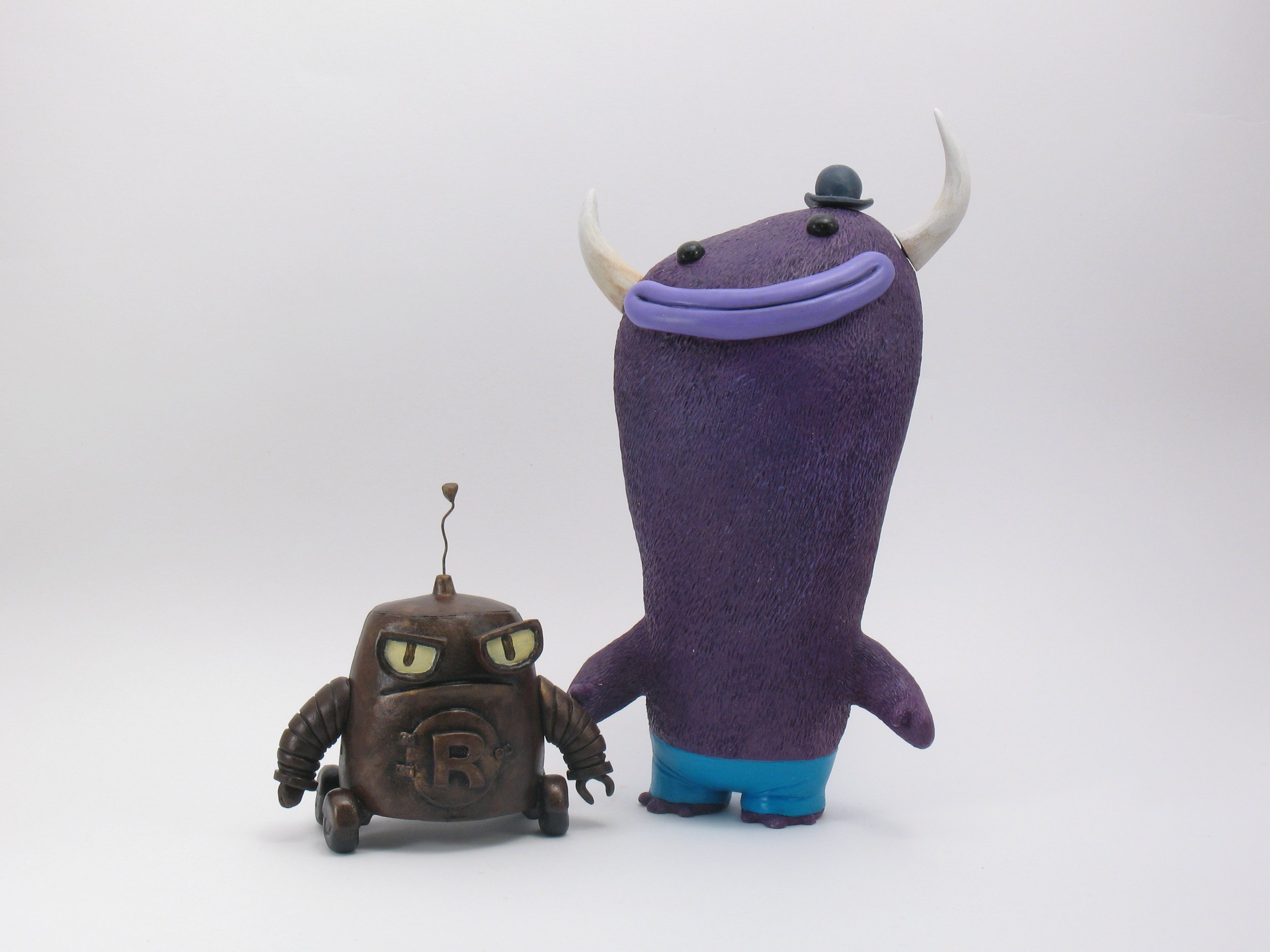 Original Robot And Monster sculpts 2007