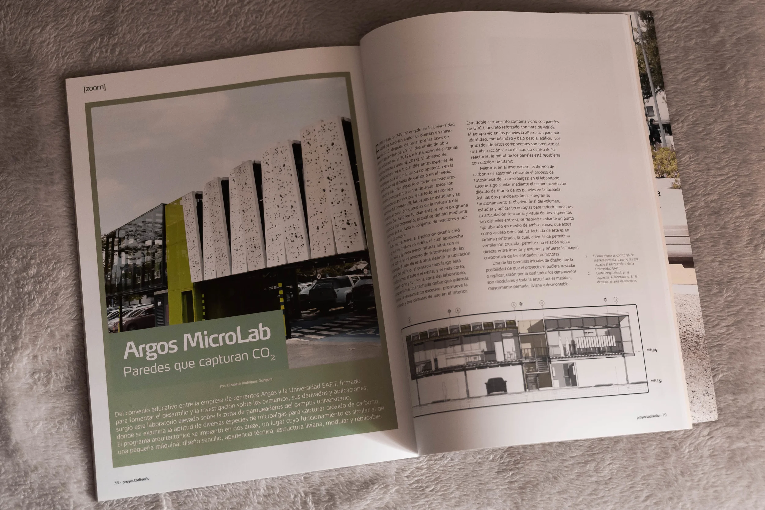 "Proyecto Diseño" Magazine.