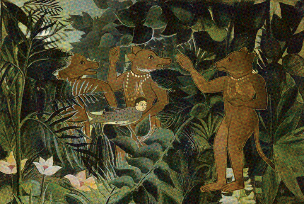 In the jungle.