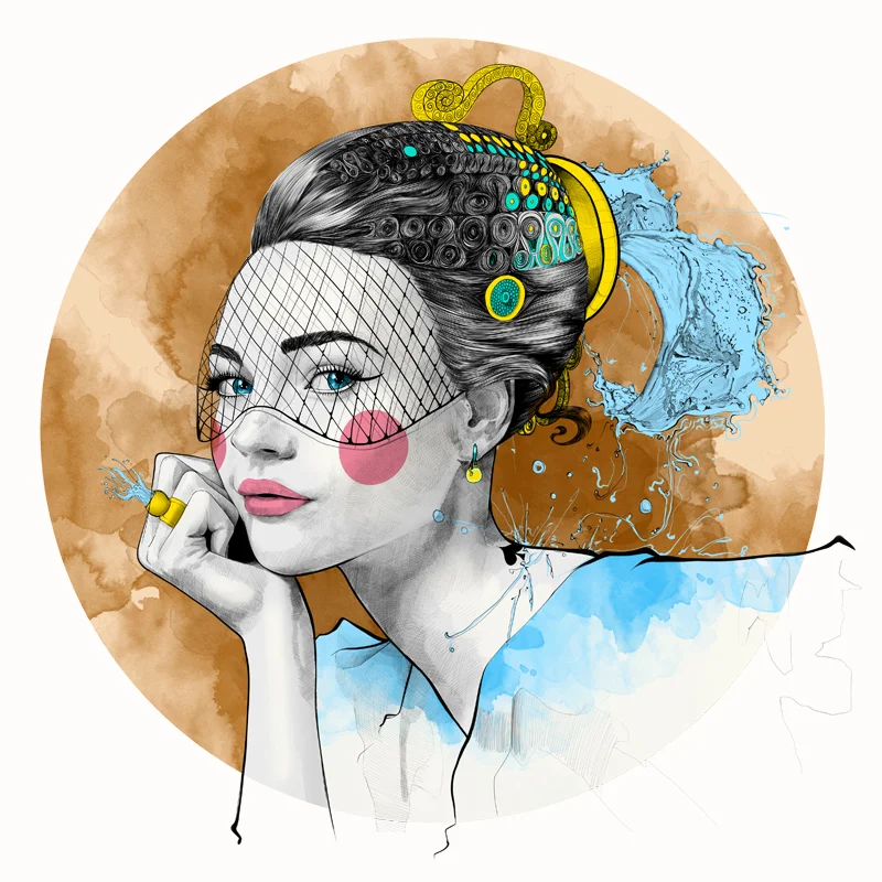 Moon in Aquarius - Pretty Rebel