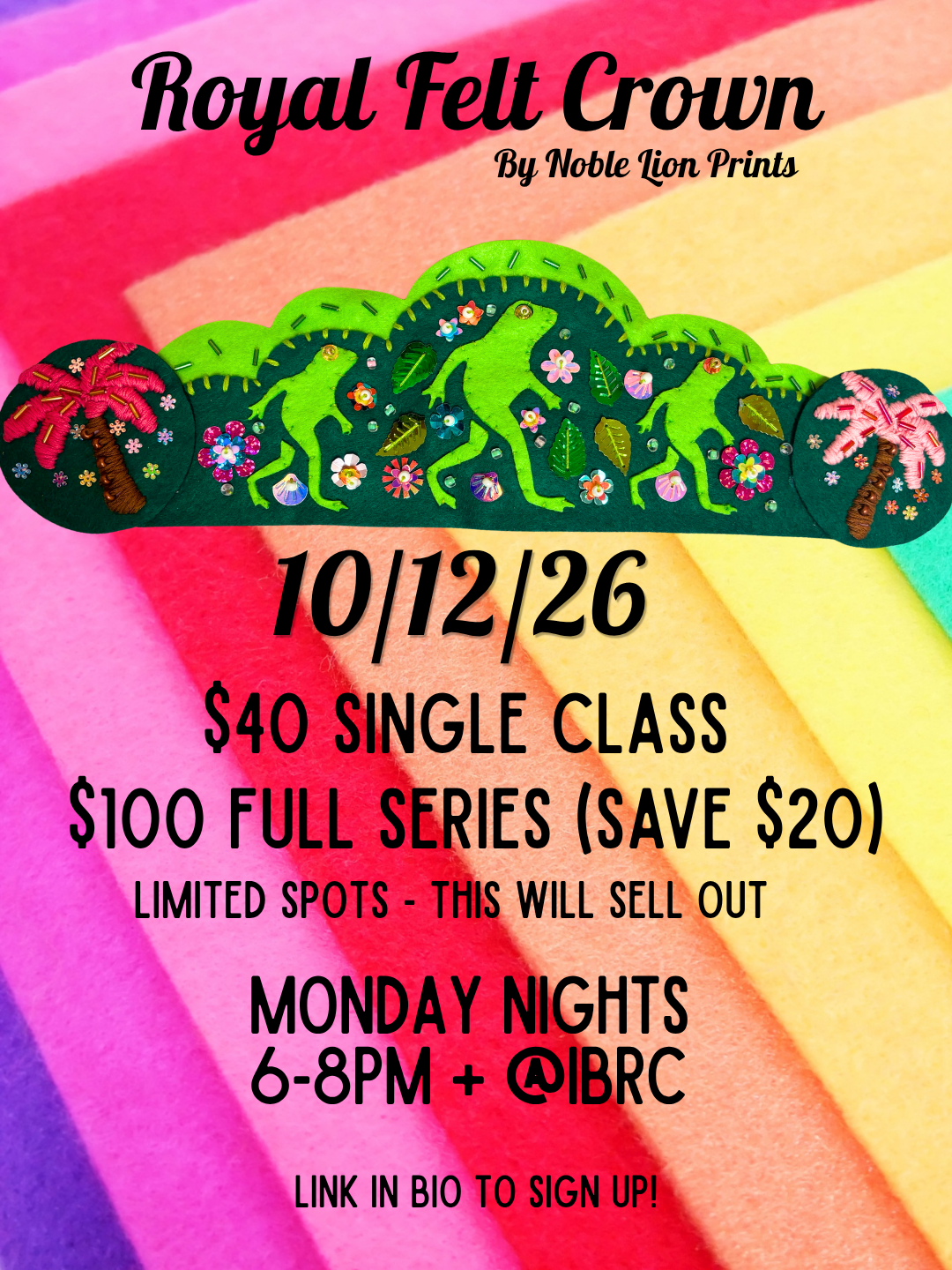 Royal Felt Crowns 👑 10/12/26