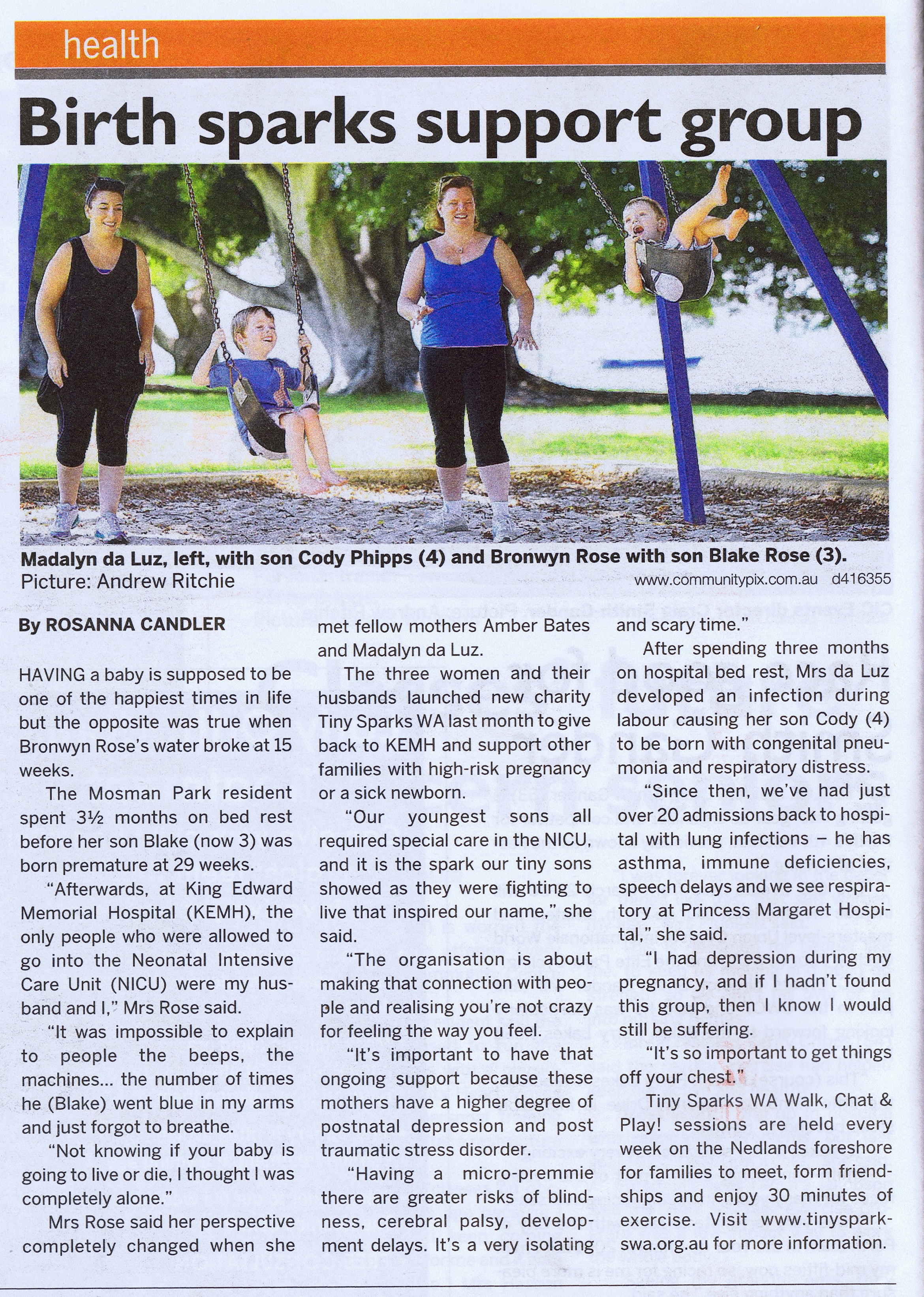 Tiny Sparks WA in the News