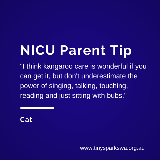 Parent Tips - Bonding in NICU/SCN