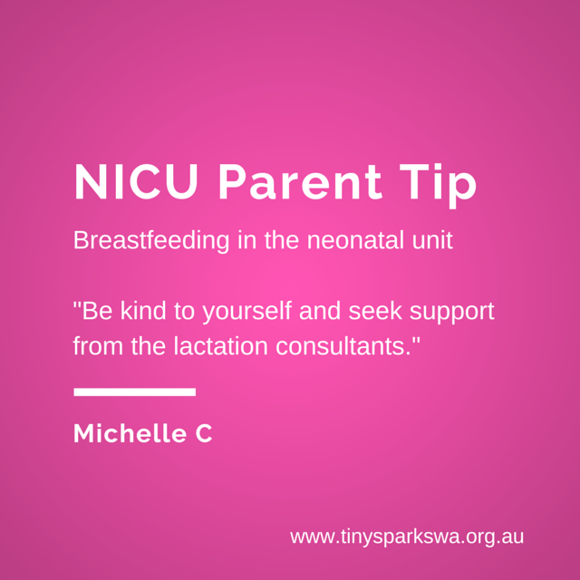 Parent Tips - Breastfeeding in the Neonatal Unit
