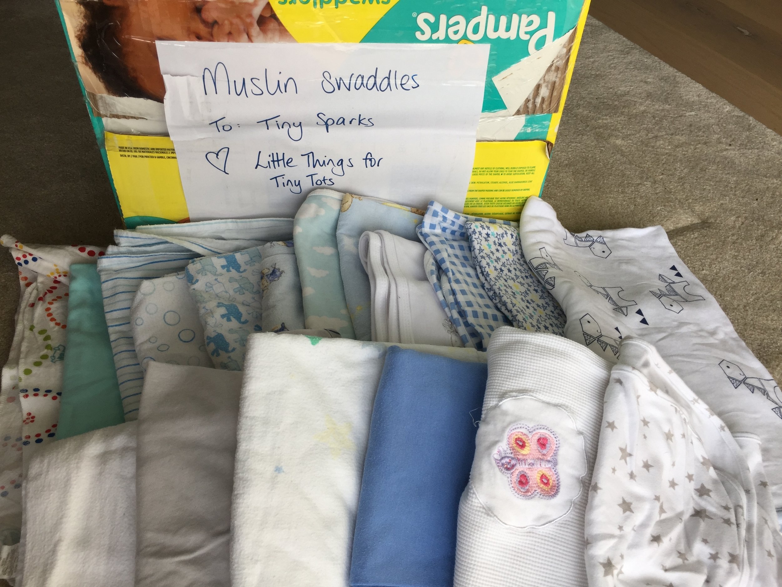 The contents of just one nappy box, so generous!