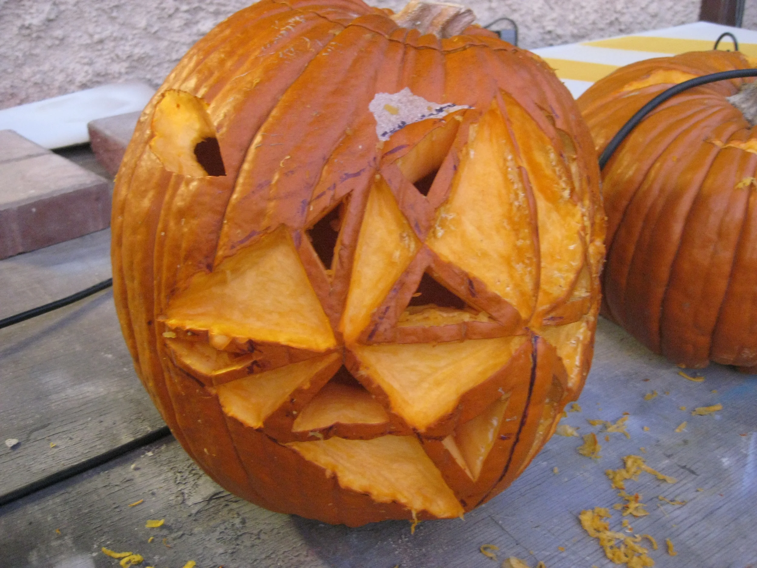 Pumpkin in the light