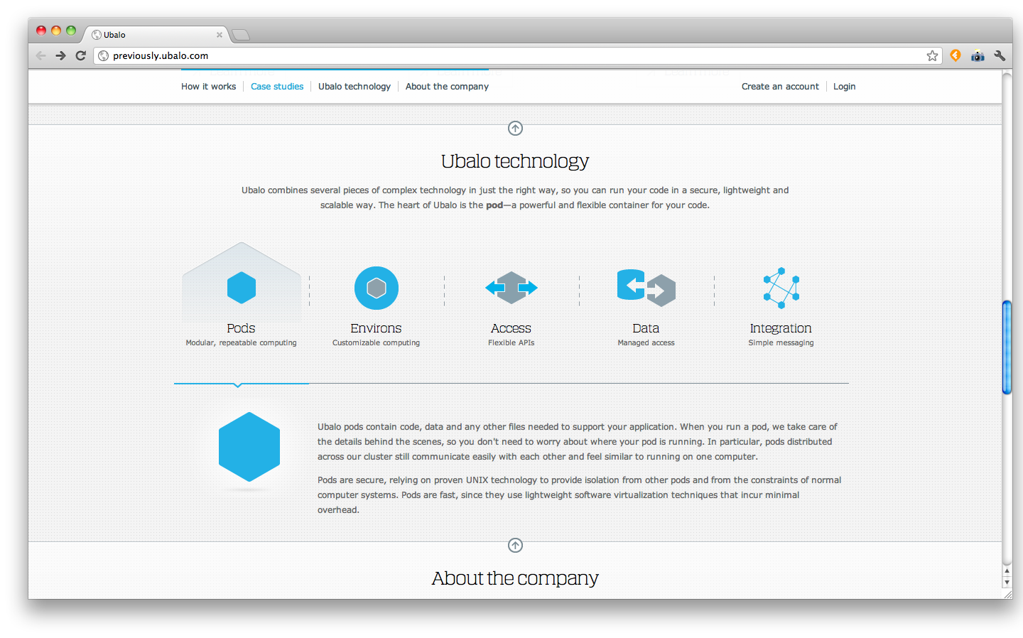 Website Story