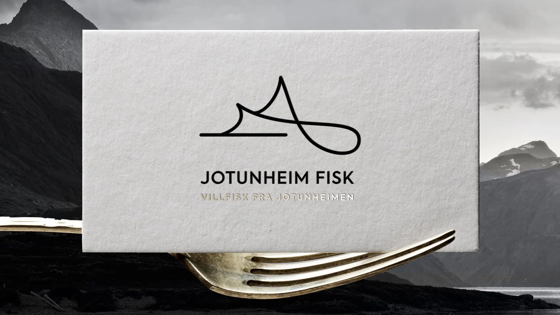 Logo for Jotunheim Fisk.  Kunde: Jotunheim Fisk