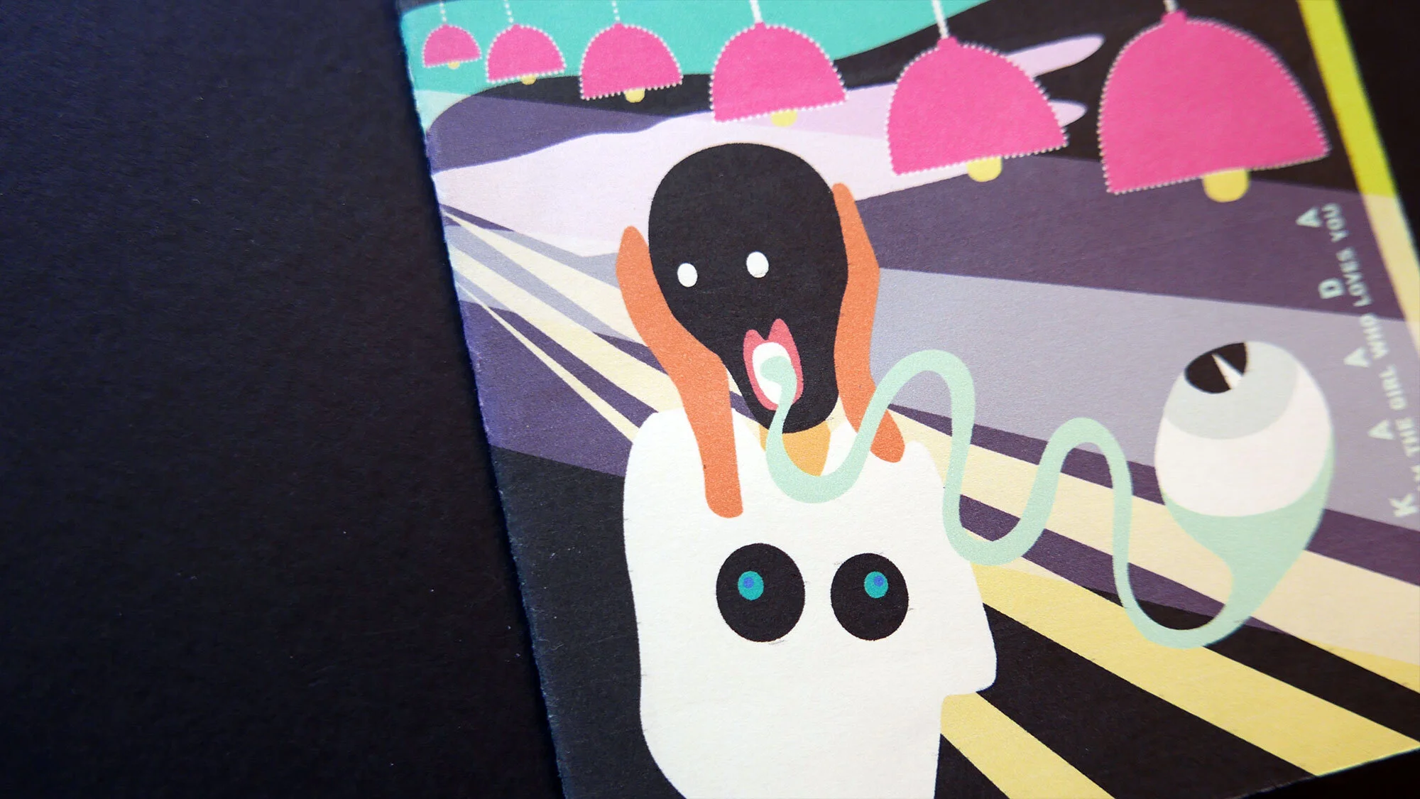 OPPGAVE KHIO. PROSJEKT VISUALISERING AV MUSIKK PÅ CD COVER.