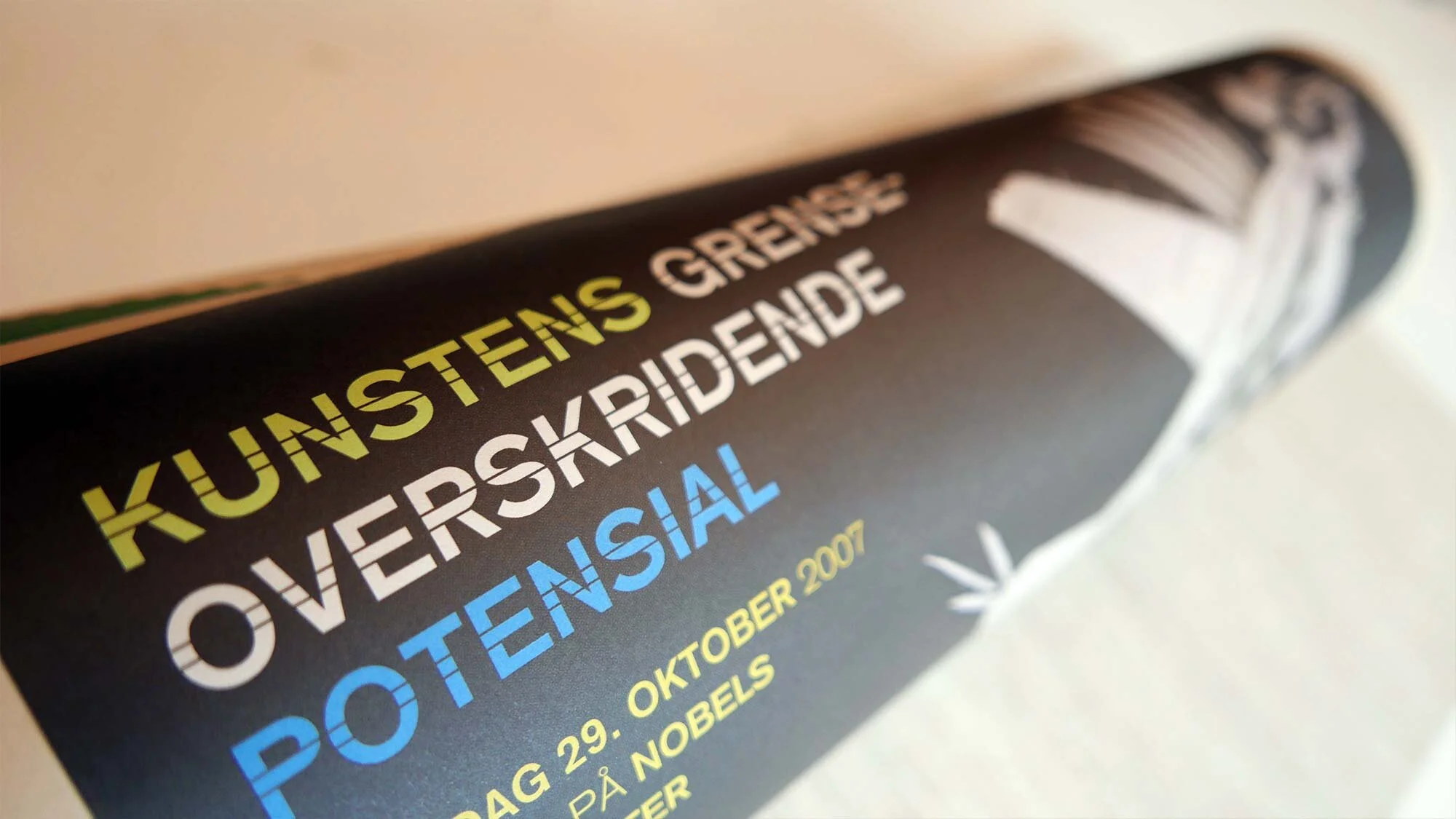 uttillingsidentitet og plakat for nobels fredssenter. KUNDE: nobels fredssenter. utført i samarbeid med carl gürgens