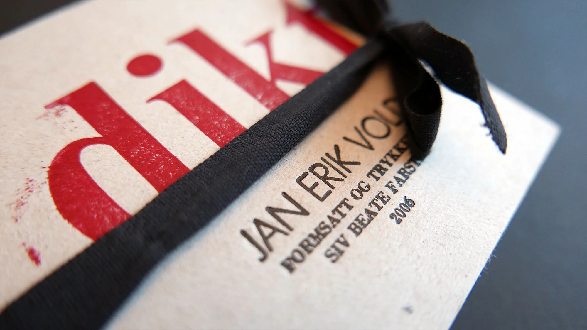 Letterpress på Kunsthøgskolen i Oslo i samarbeid med jan erik vold 