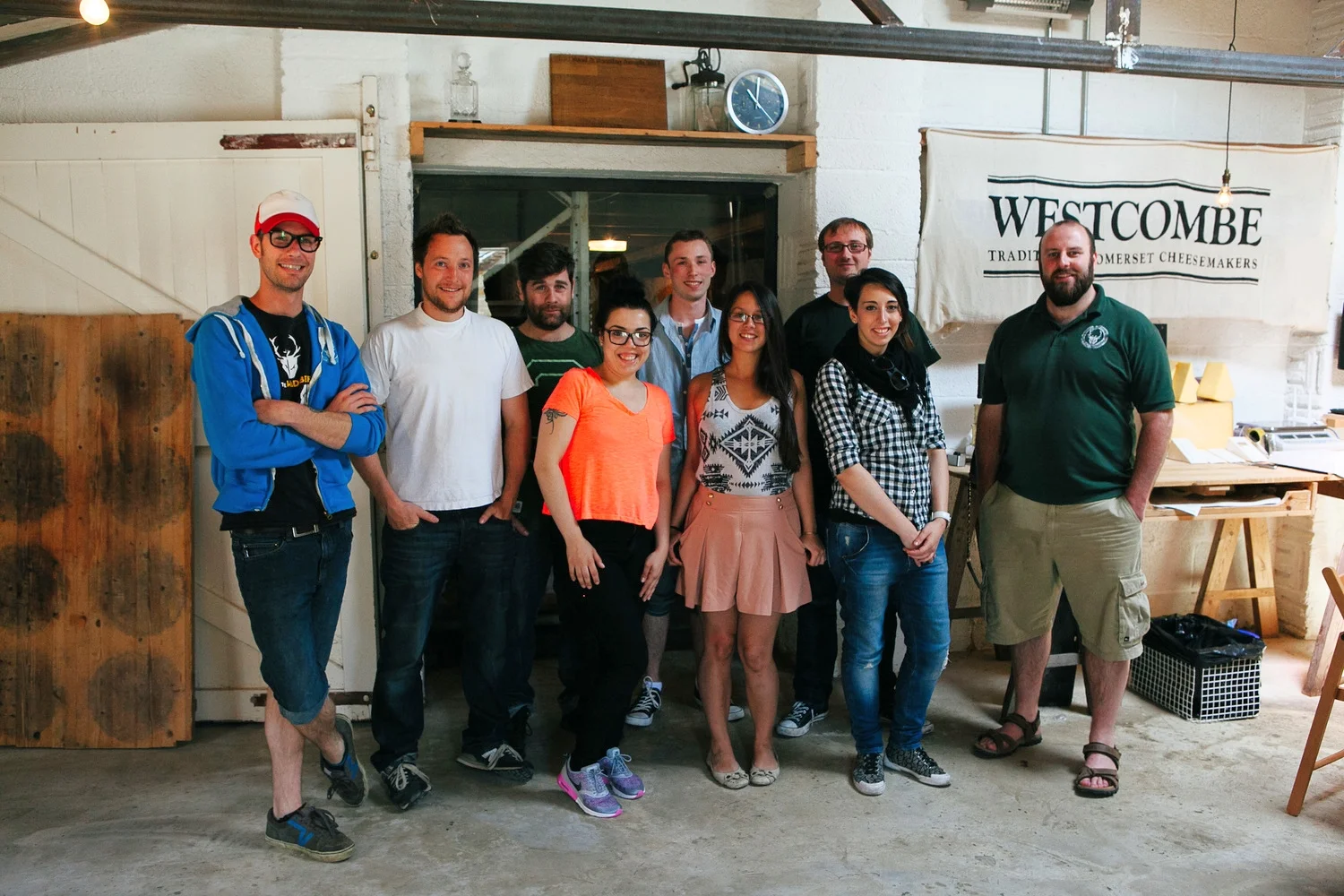 COOKHOUSE CHEFS VISIT WESTCOMBE DAIRY
