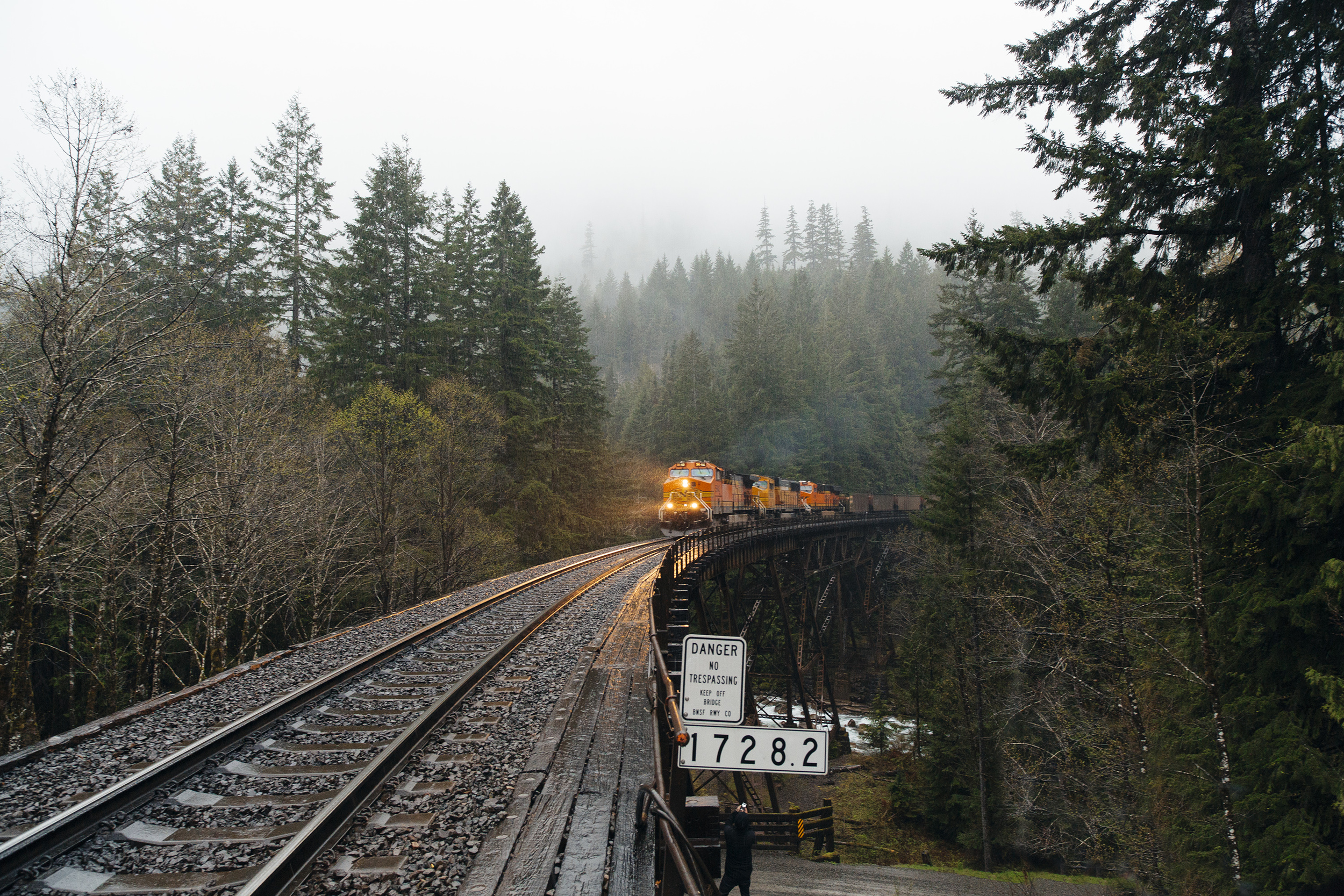 First Stop: Foss River train trestle