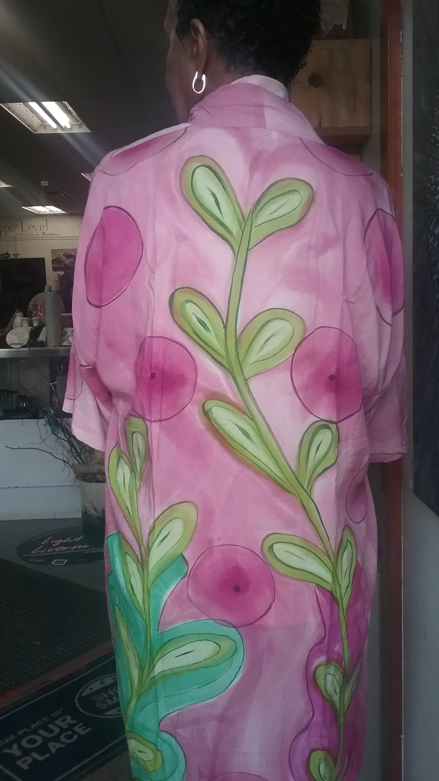 Kimono Pink &amp; Green