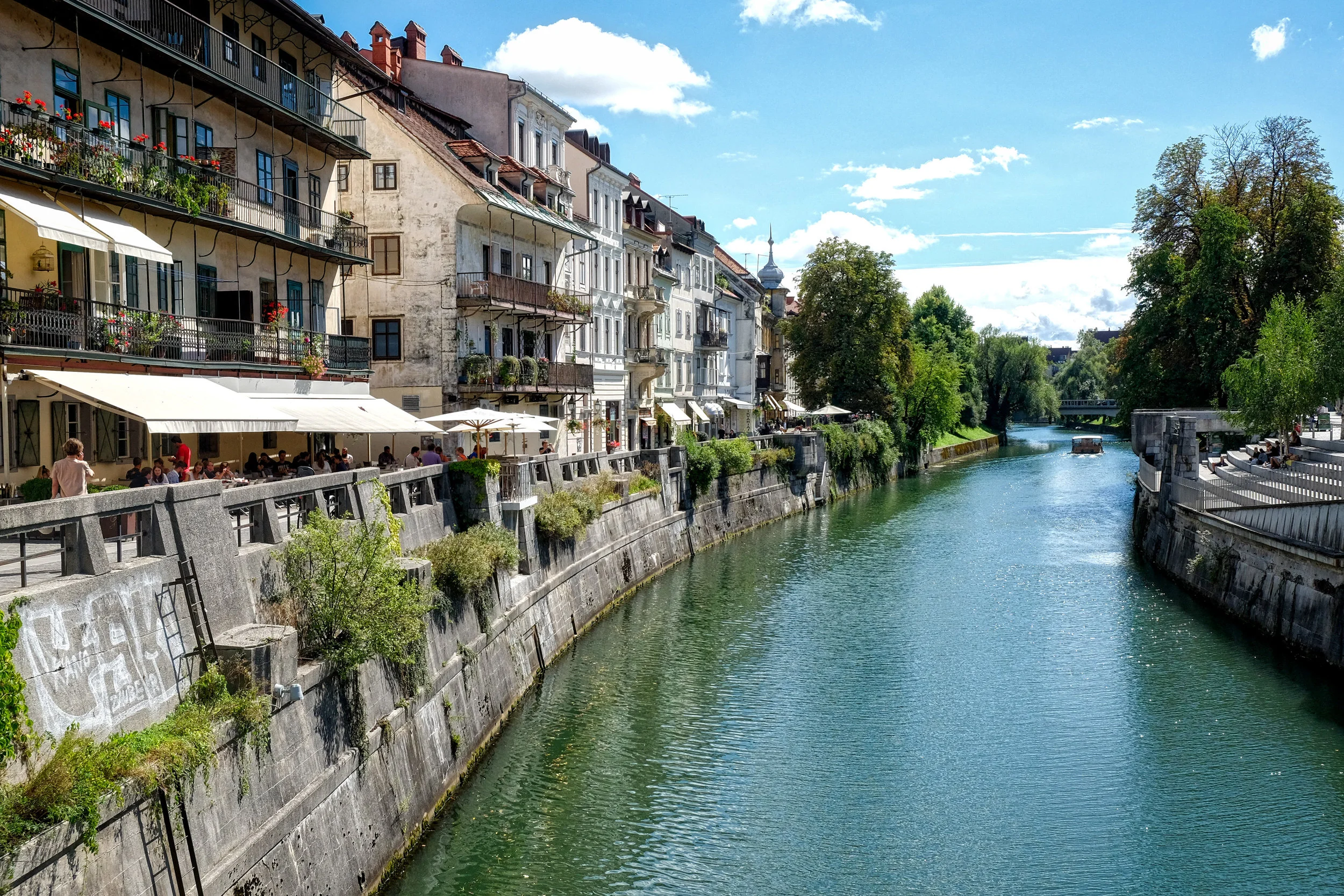 Ljubljana River Bridge