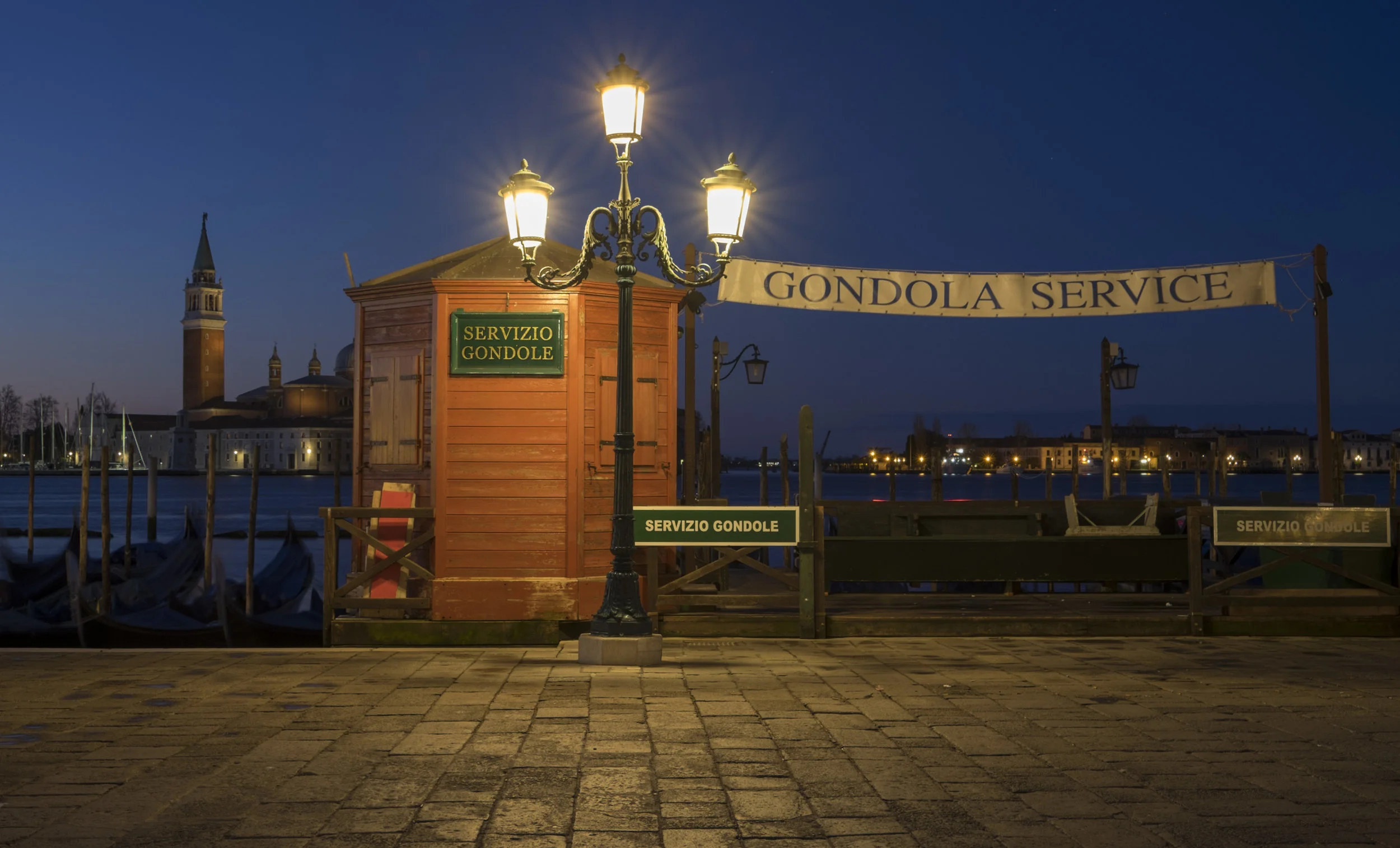 Early morning and sunrise in Venice