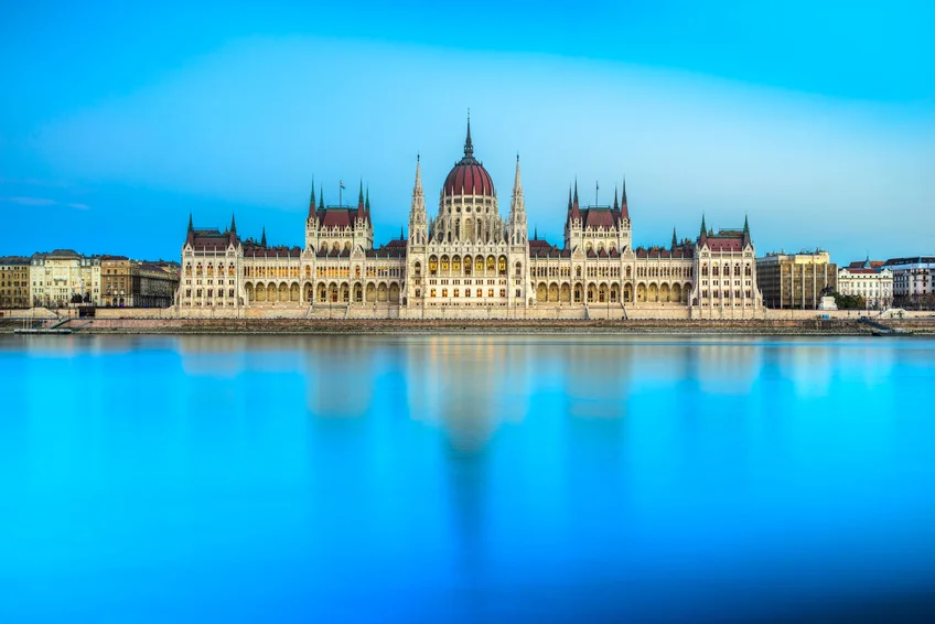 Budapest parliament at sunset, Hungary (Copy)