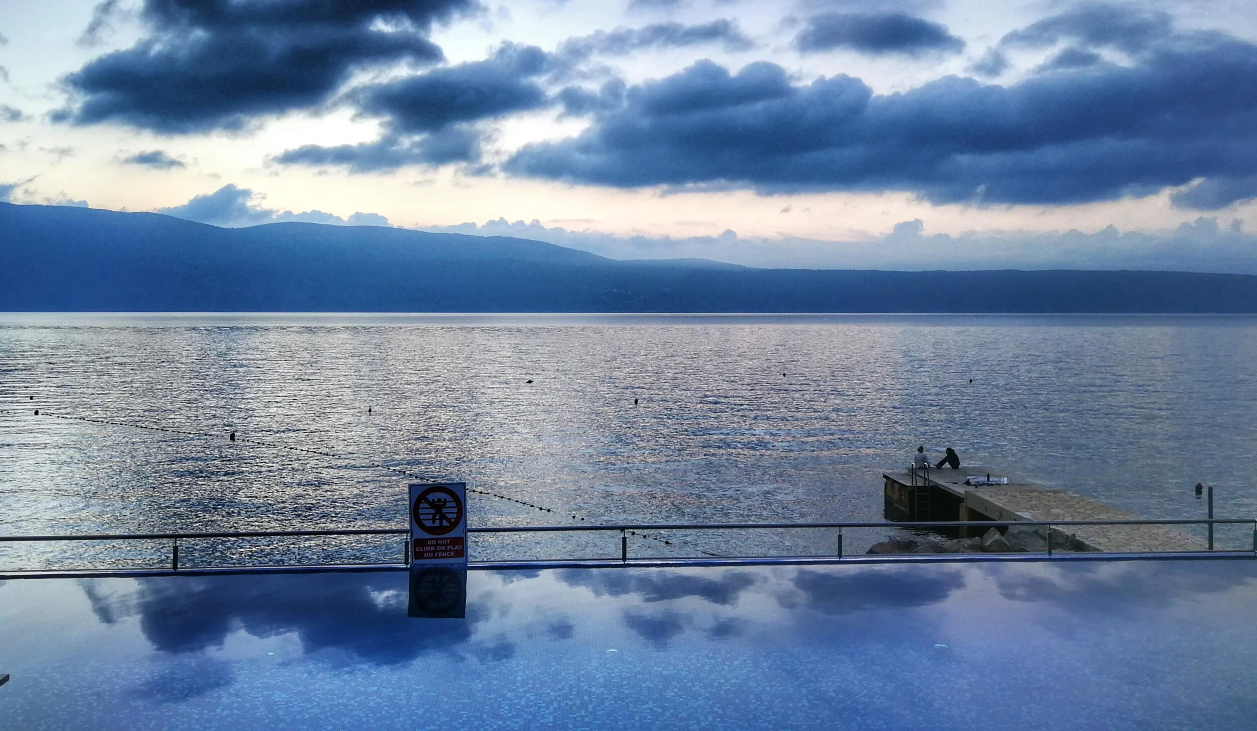 Two camping sites on the Adriatic Sea in Croatia