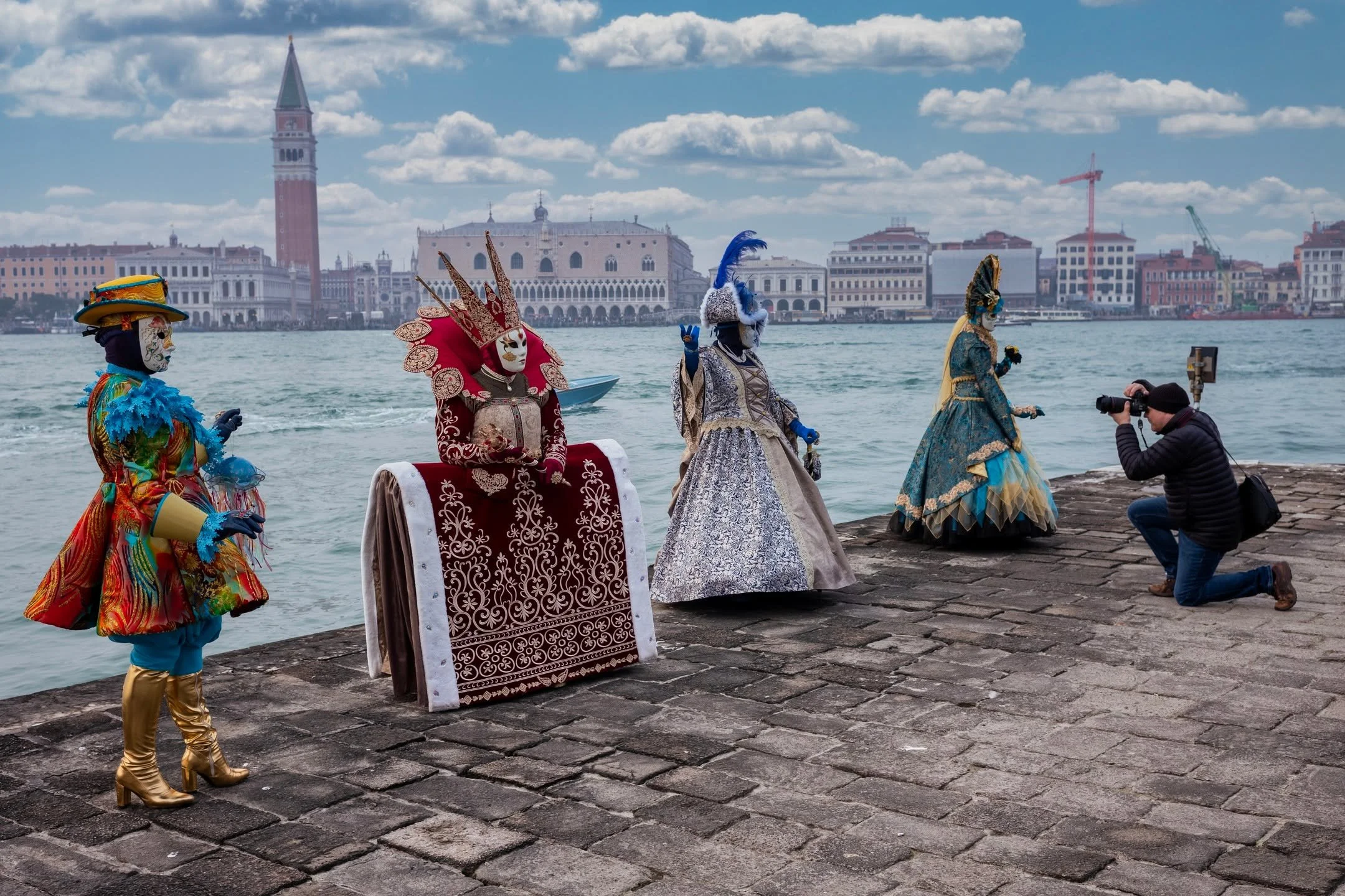 Venice Carnival is one of the easiest things in the world to photograph badly.

Not because the costumes aren&rsquo;t incredible, they are, but because most people shoot it like a checklist:
mask, portrait, done.

Carnival isn&rsquo;t a programme. It