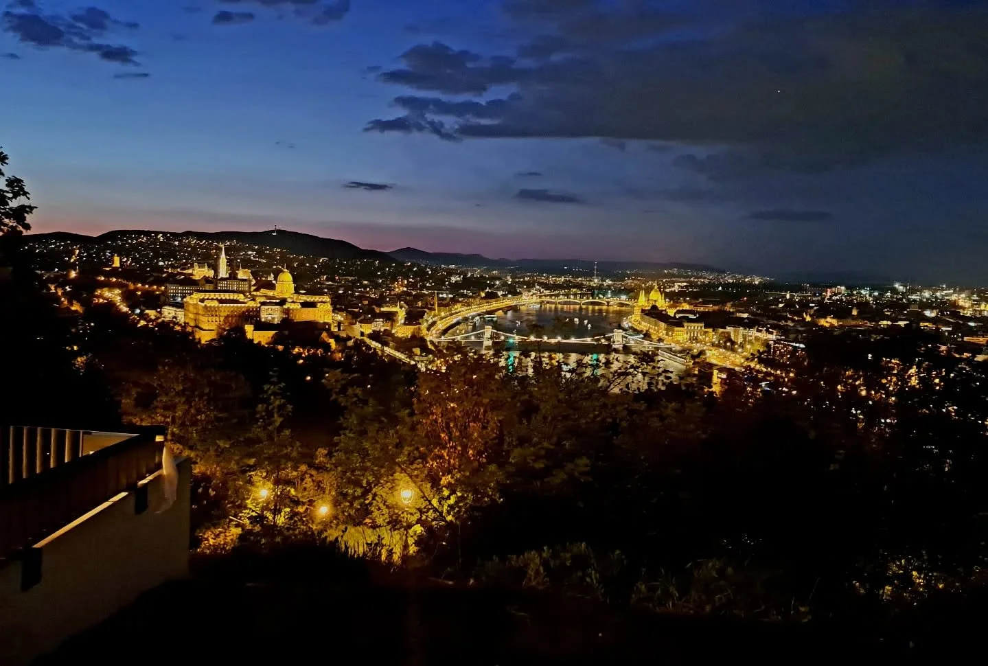 Budapest at blue hour, when the city stops being a place and starts becoming a rhythm.
This is where I bring people during workshops, not for the postcard, but for the decisions. Balancing artificial light against the last trace of sky, holding highl