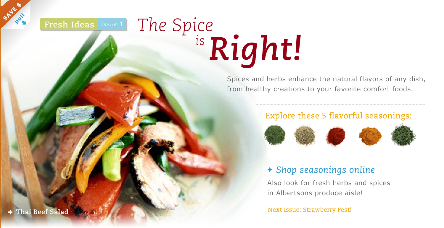 SuperValu Fresh Ideas