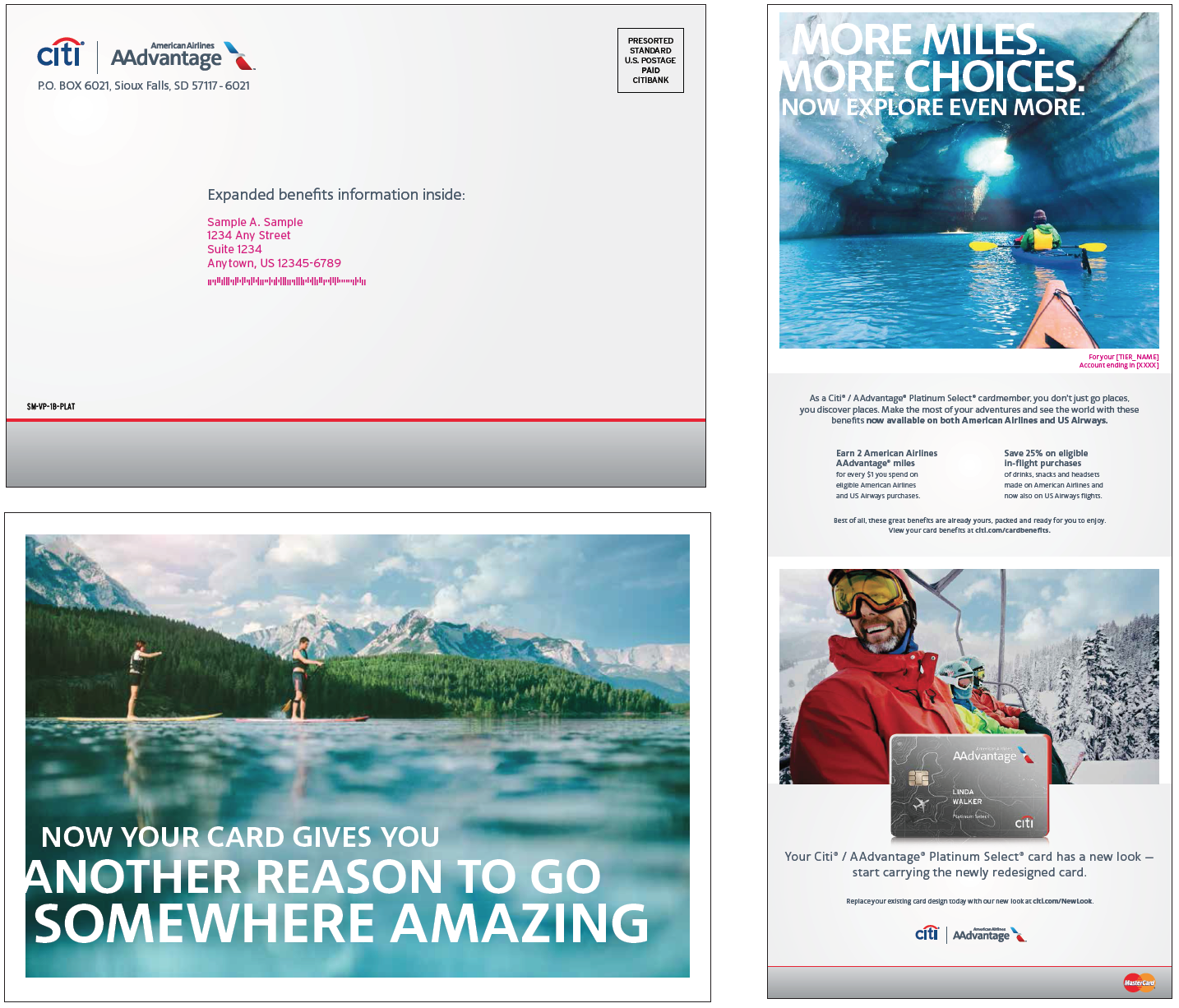 Existing Cardmember Direct Mail