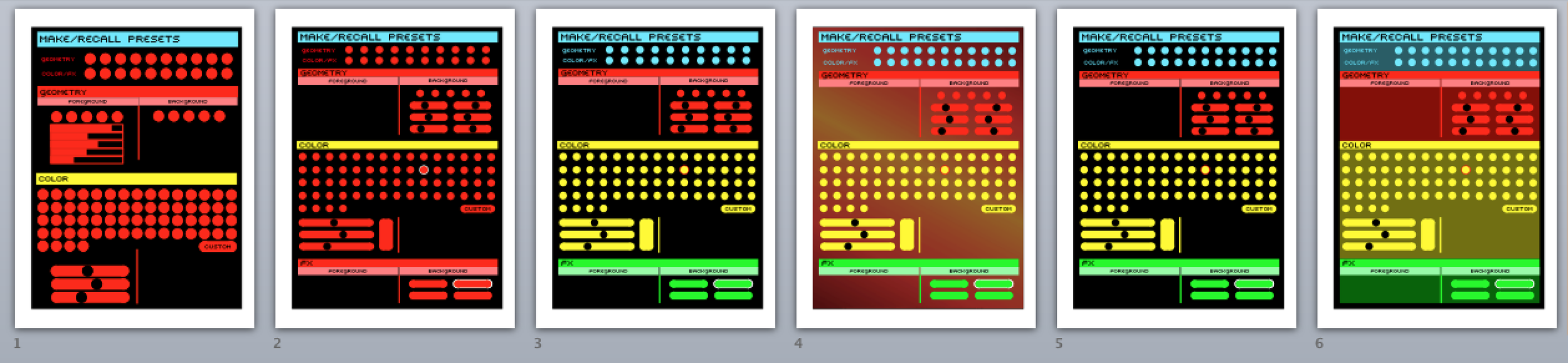 UI evolution