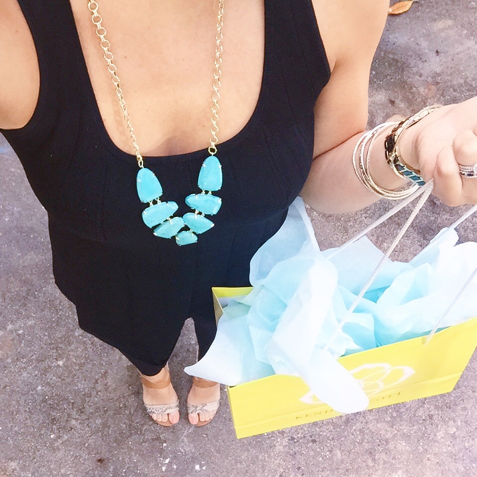 Kendra Scott Harlie Necklace in Turquoise