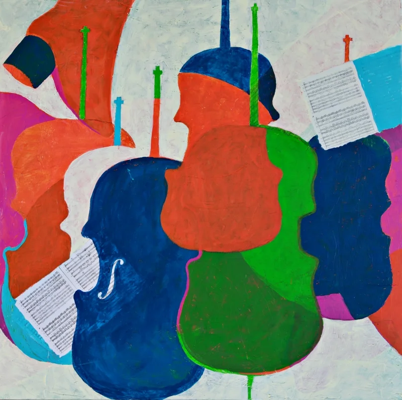 'Squaredance and Fiddlers'      SOLD