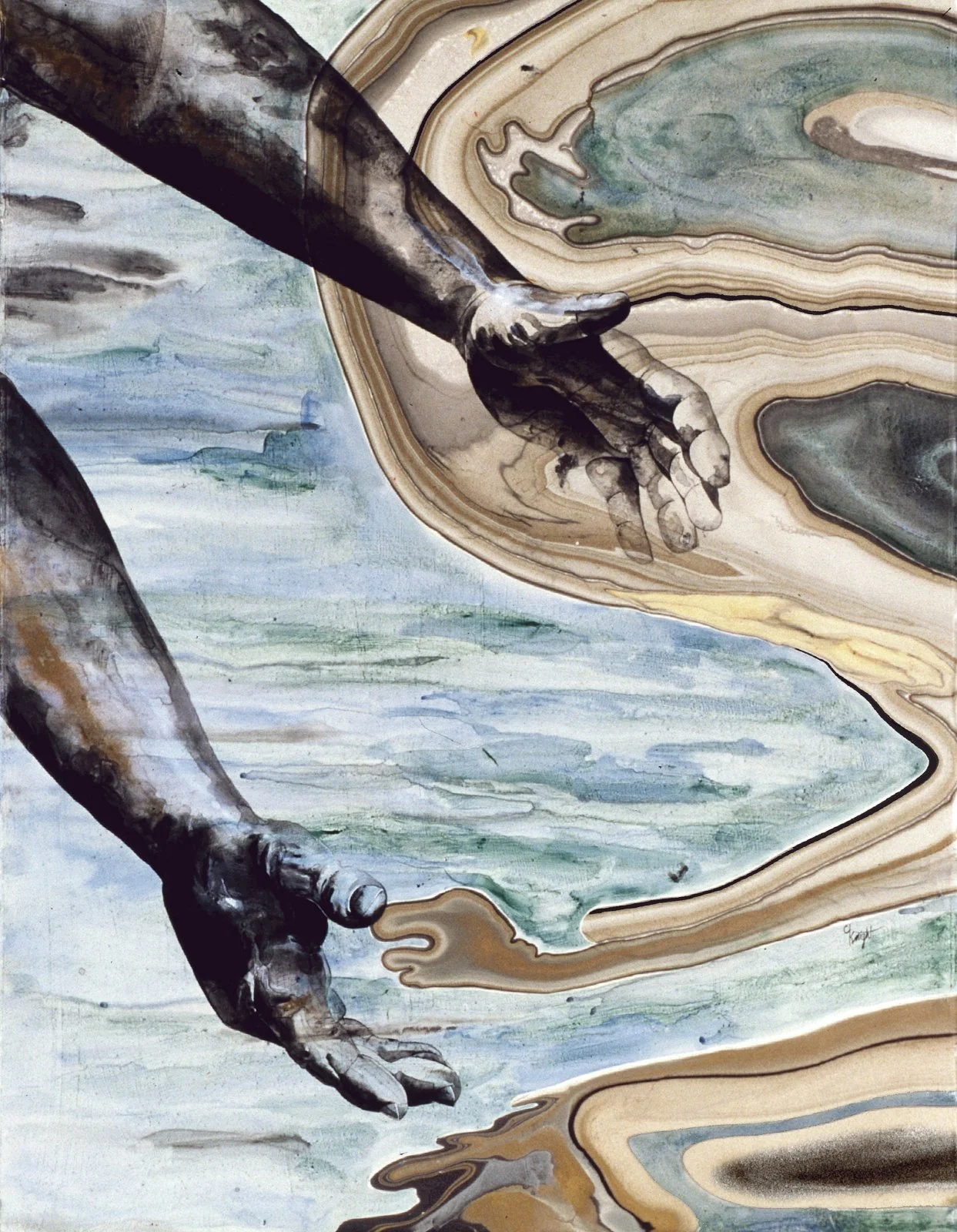  The Creation: Day Two’         Giclee Print          11” x 8”   $60 
