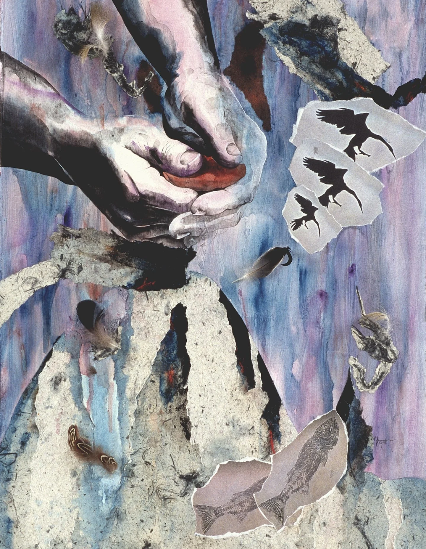  ‘The Creation:   Day Five           Giclee    Print           11" x 8”     $60 