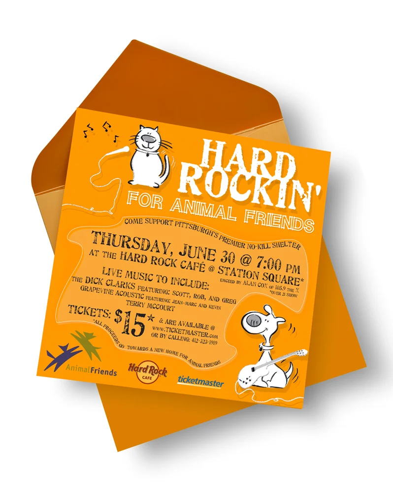 ANIMAL FRIENDS | FUNDRAISER INVITATION