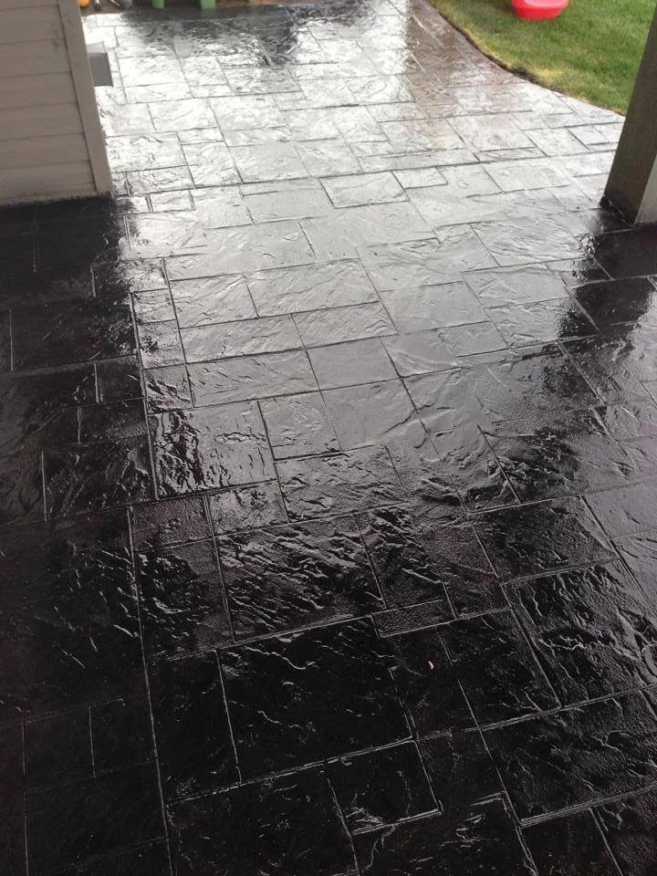 Stamped Concrete Overlay