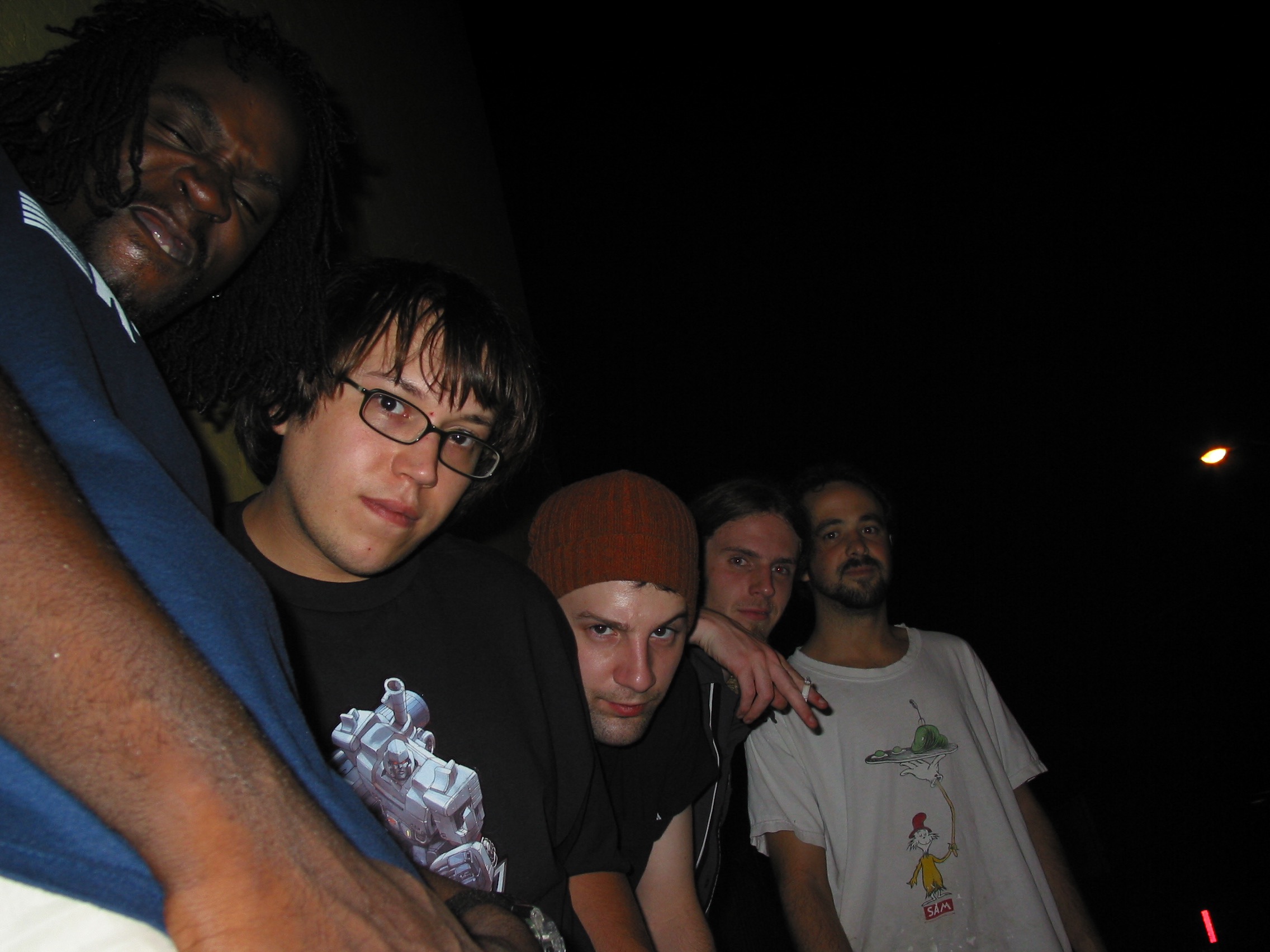  (l-r)  Myke Allen , Stephen S.,  Michael Rogers ,  Matthew Meacham ,  Kenneth Boswell  