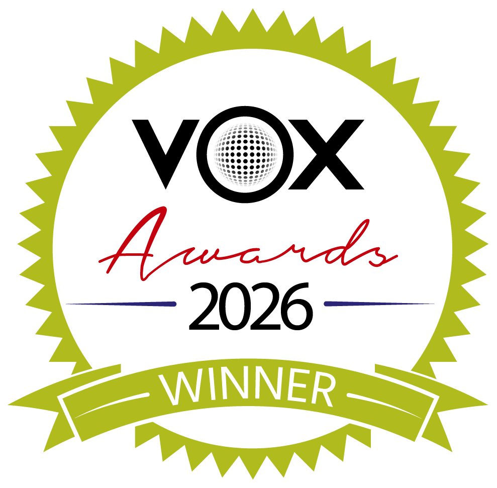 Vox Award 26 Winner badge