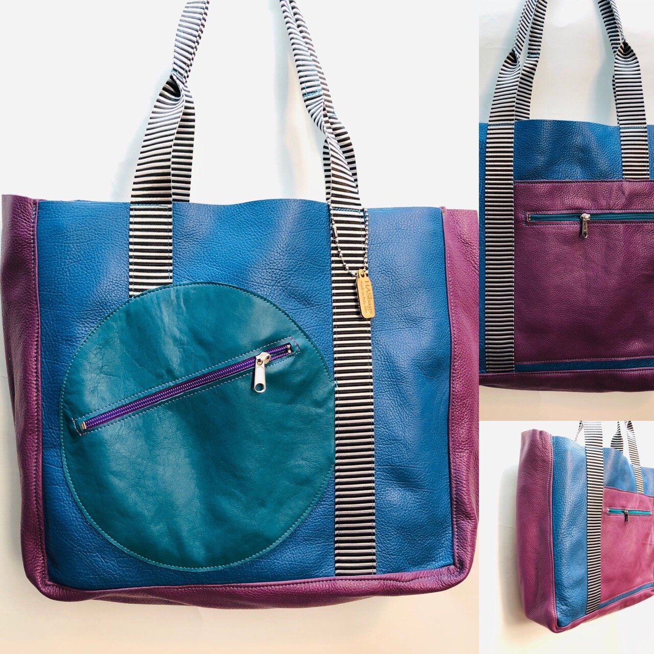 Tote Blue/Purple/Teal