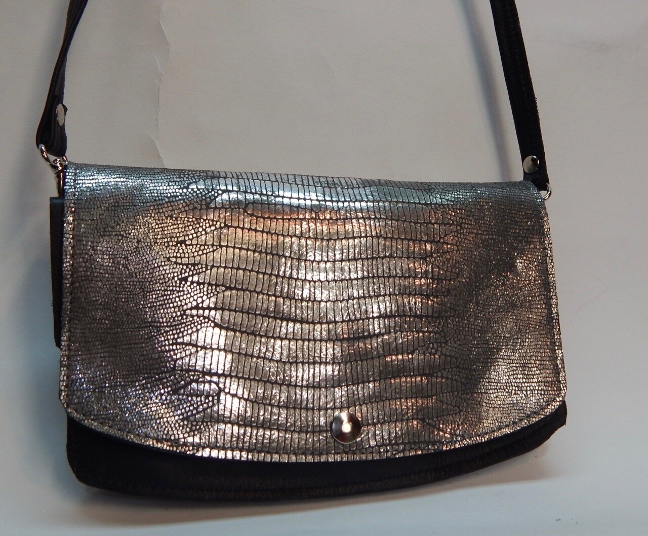 Black and Silver  Wendy Bag
